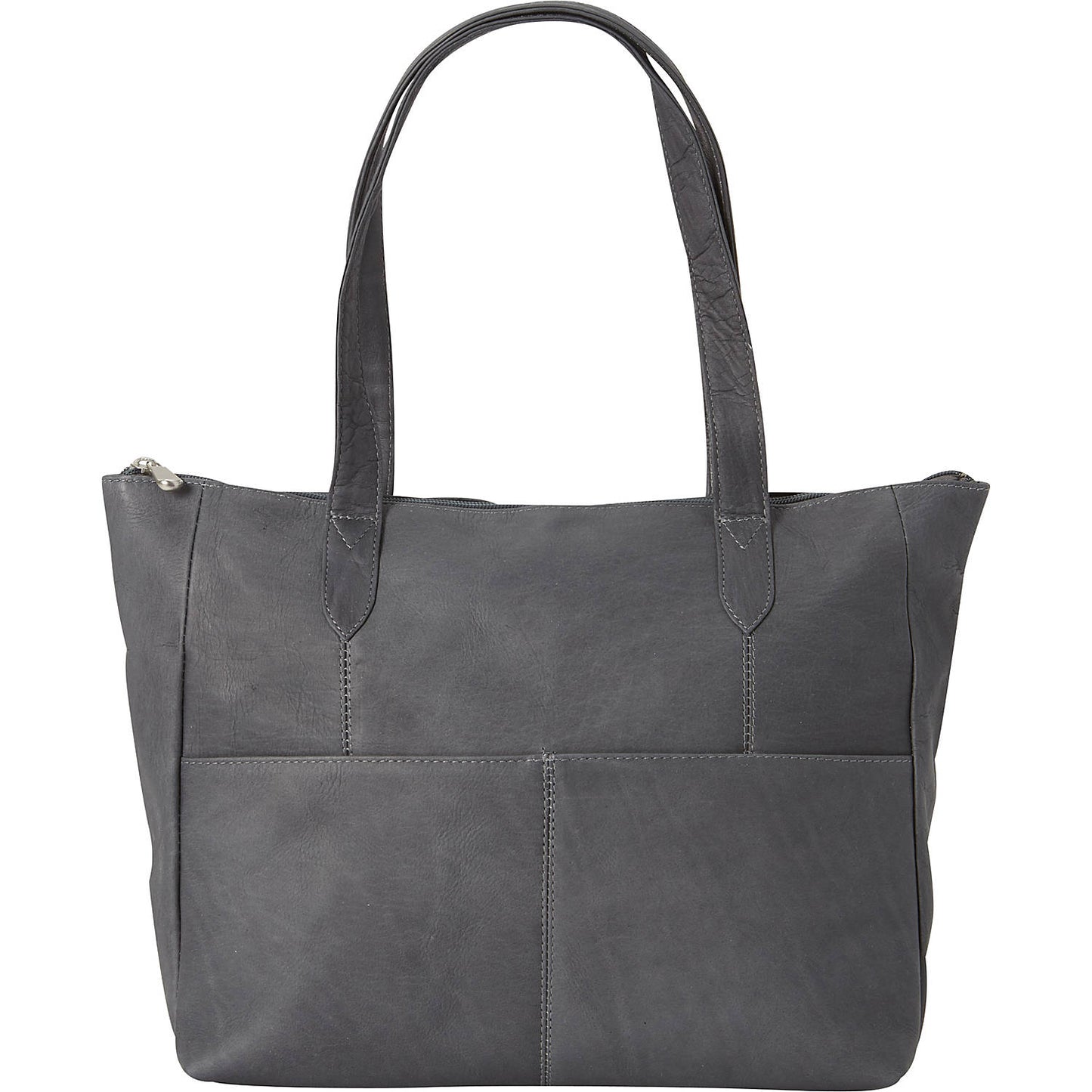 title:Le Donne Leather Delilah Slip Tote;color:GRAY