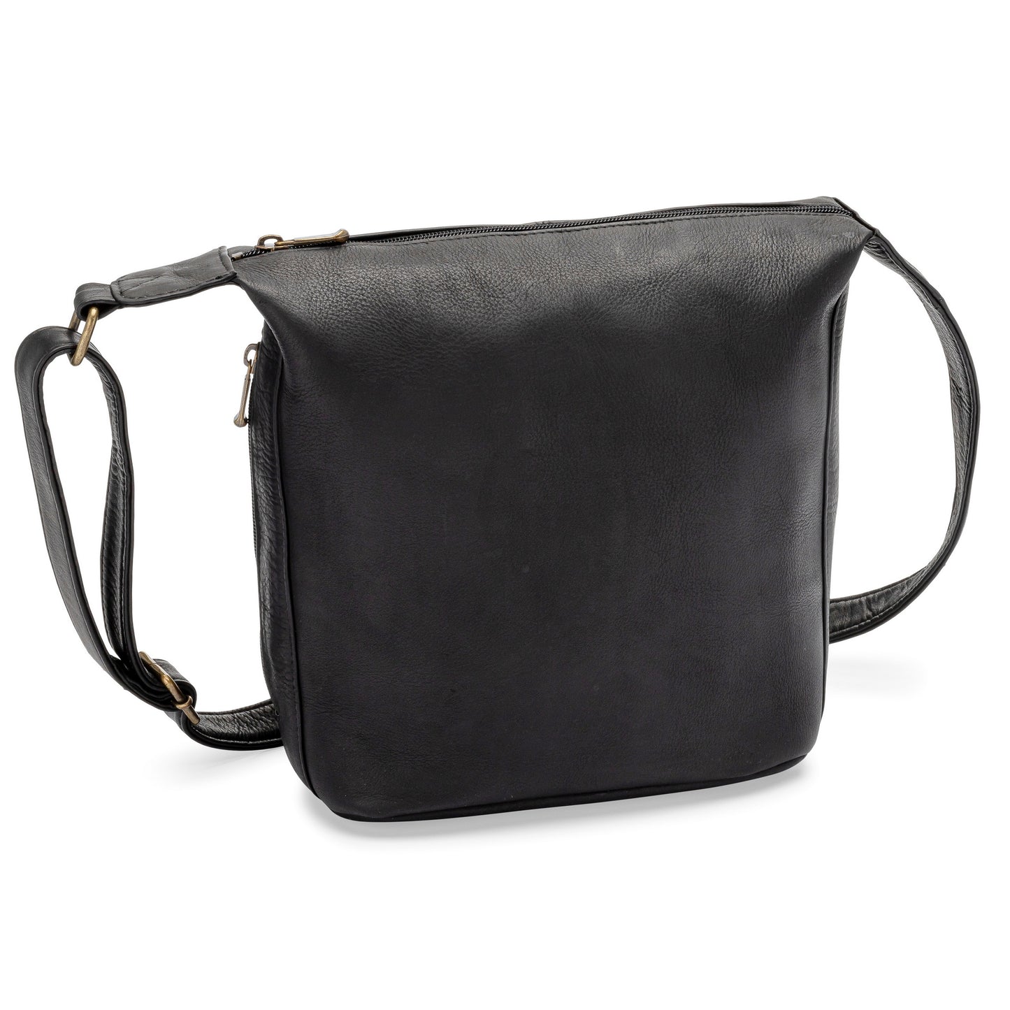 title:Le Donne Leather Chloe Crossbody;color:BLACK