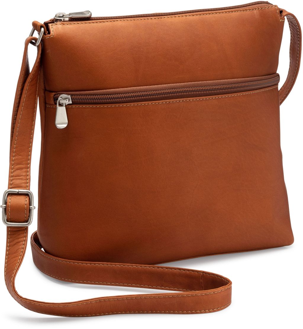 title:Le Donne Leather Ash Ridge Crossbody;color:TAN