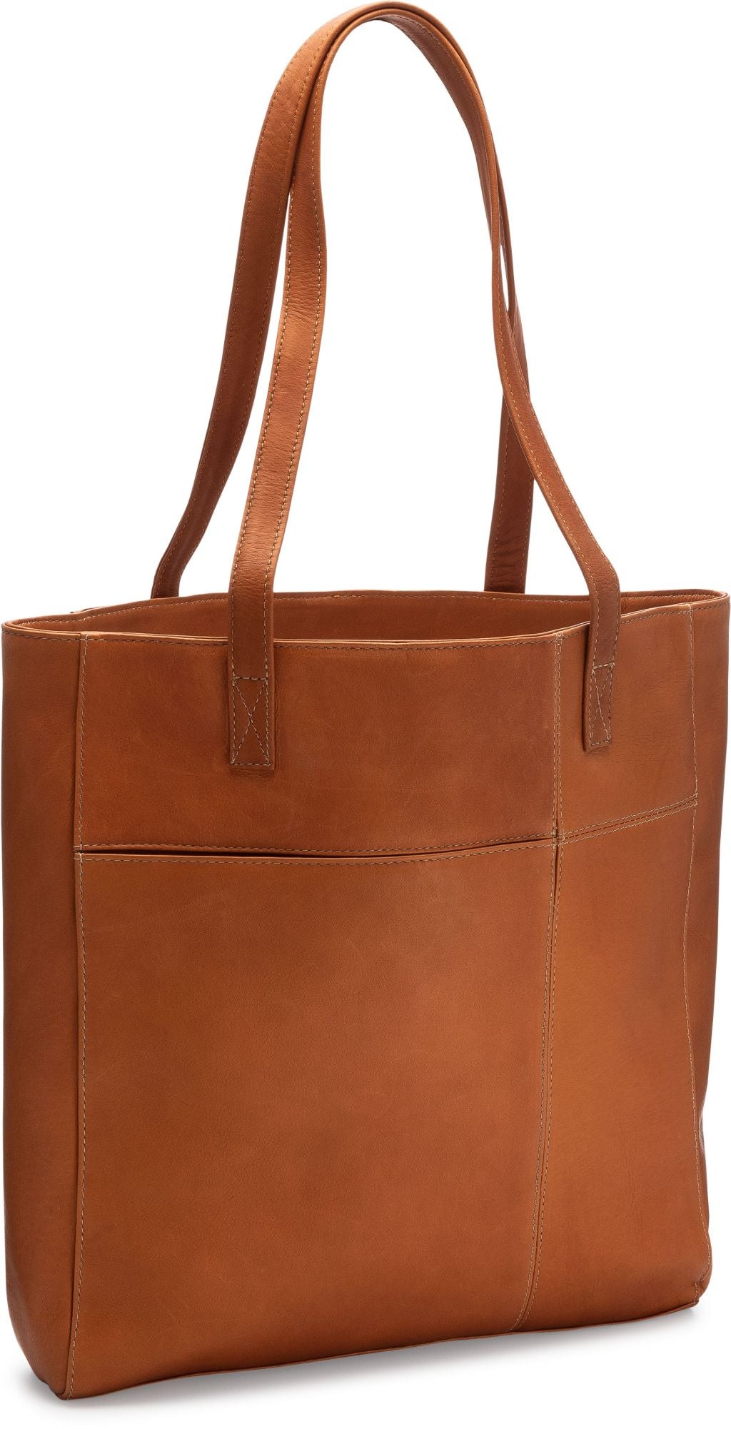 title:Le Donne Leather Spruce Shopper Tote;color:TAN