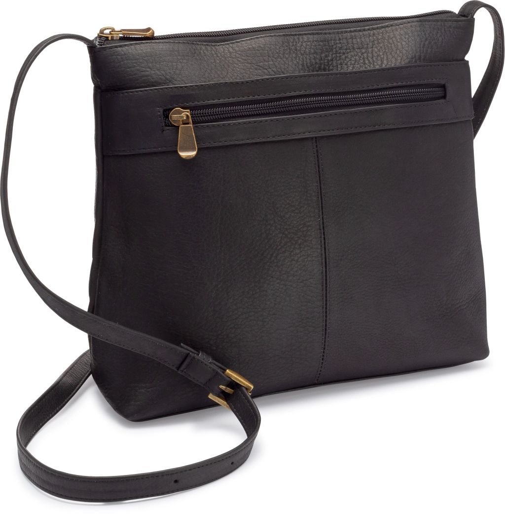 title:Le Donne Leather Glorienda Multi Bag;color:BLACK