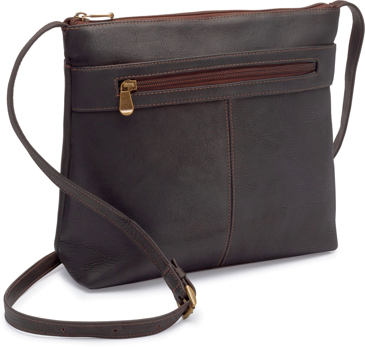 title:Le Donne Leather Glorienda Multi Bag;color:CAFE