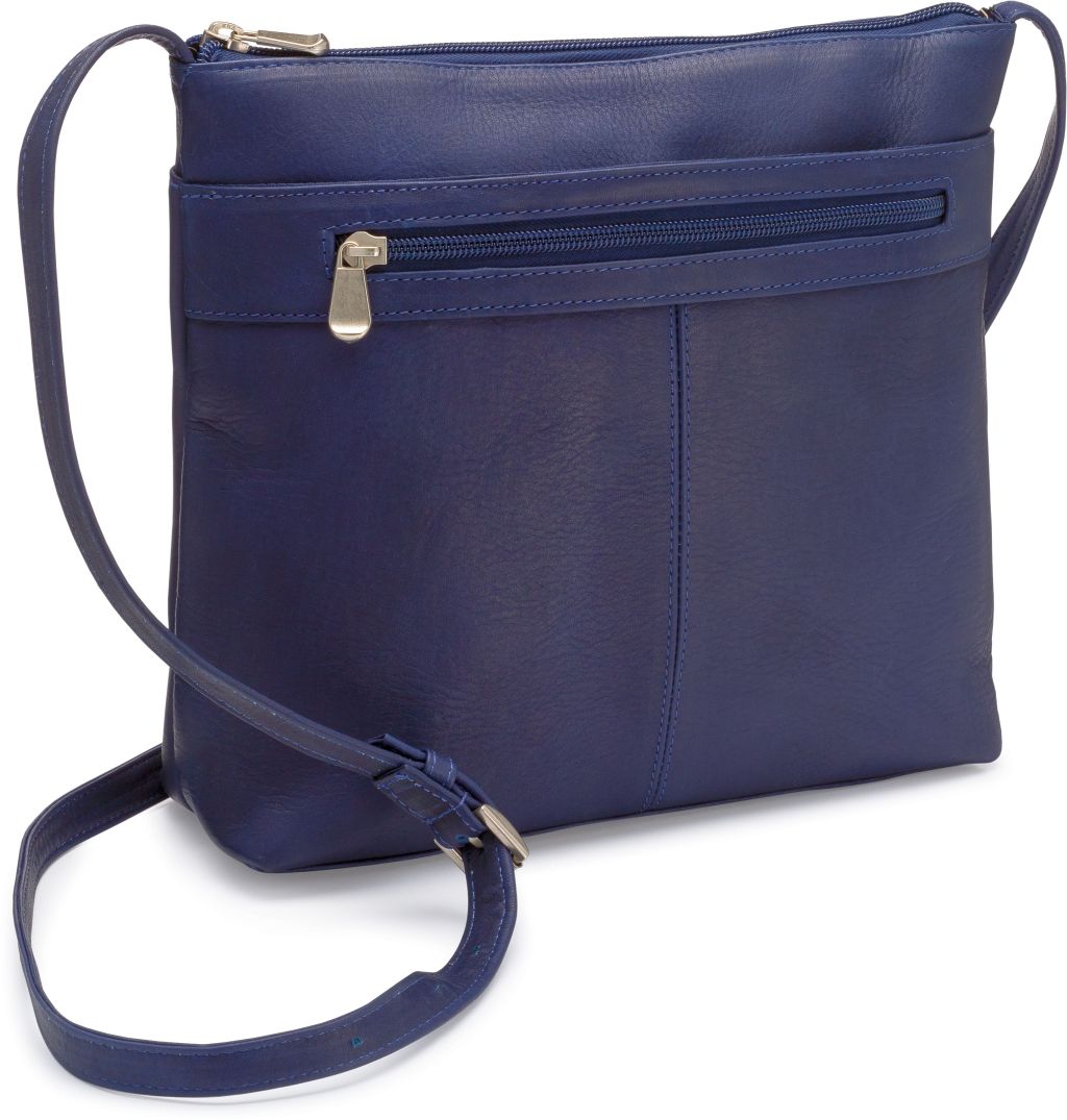 title:Le Donne Leather Glorienda Multi Bag;color:NAVY