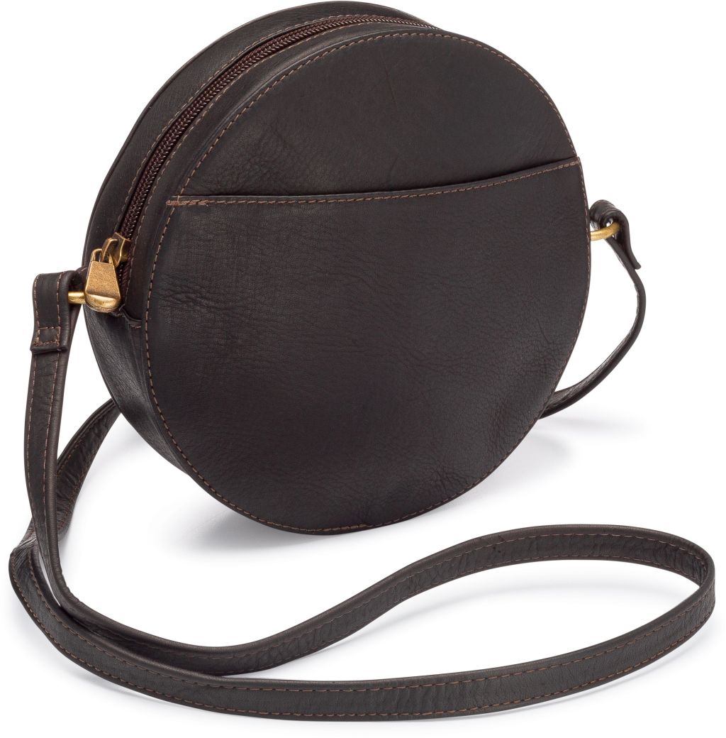 title:Le Donne Leather Canteen Crossbody;color:CAFE