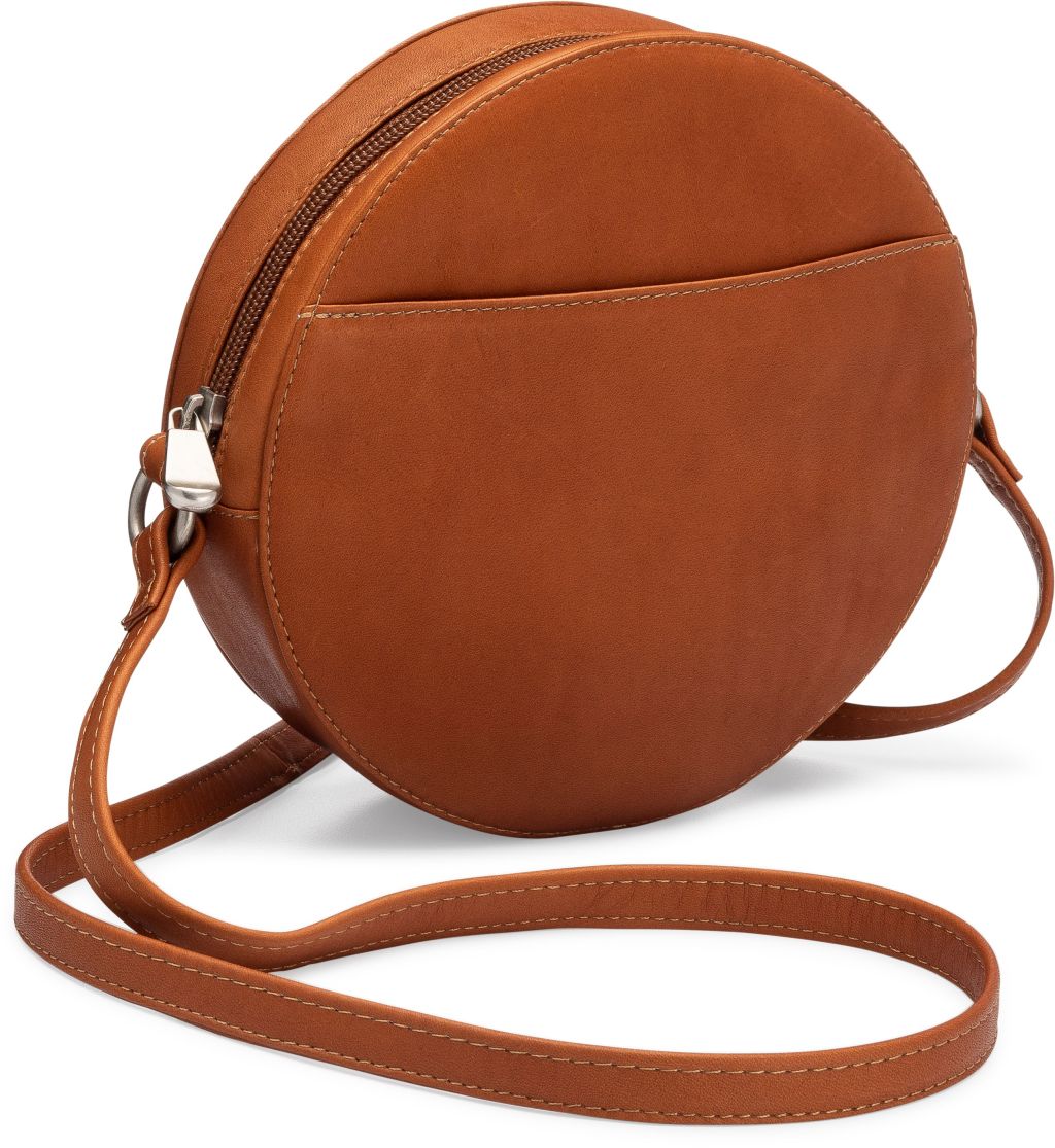 title:Le Donne Leather Canteen Crossbody;color:TAN