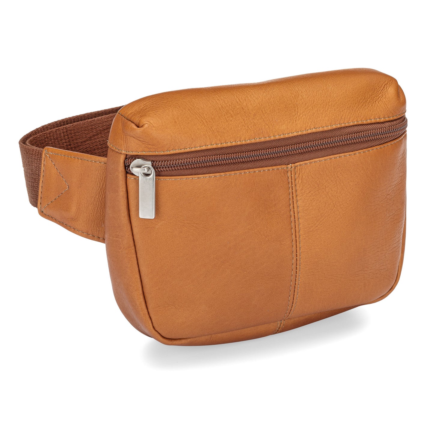 title:Le Donne Leather Switchback Waistbag;color:TAN