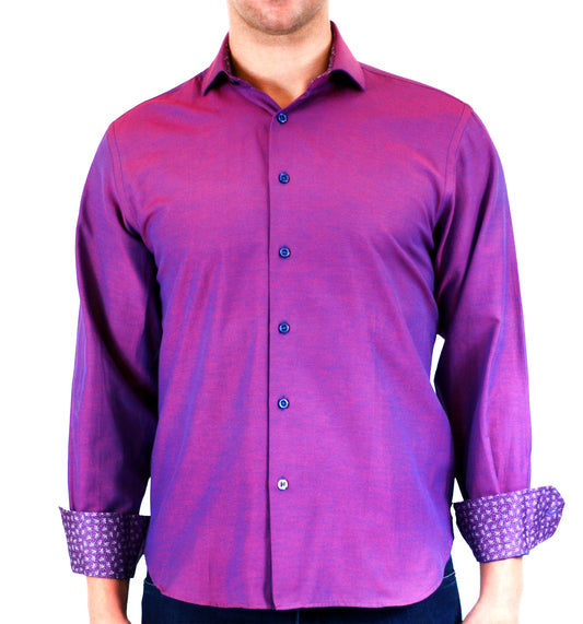 Electric Purple Jacquard