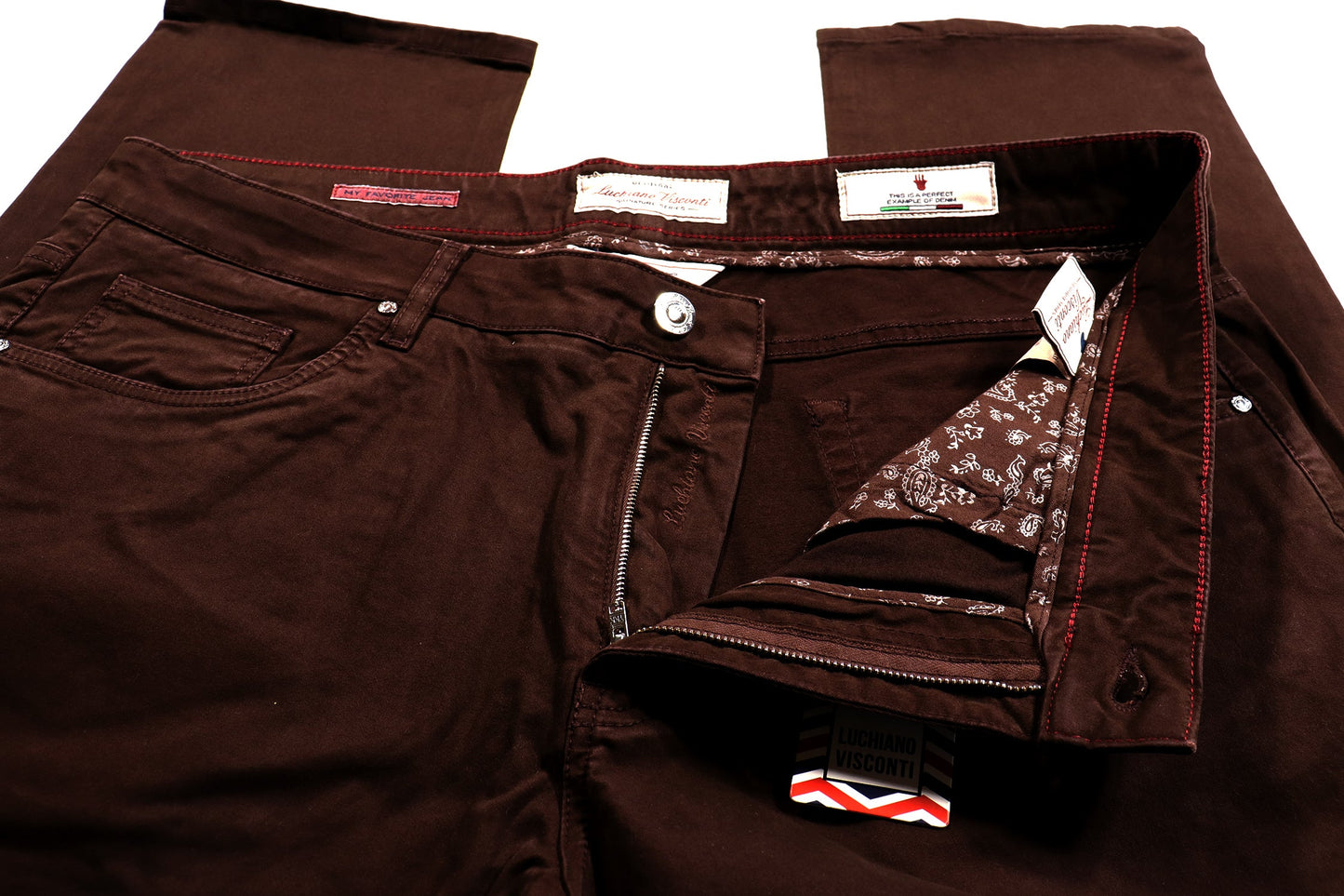 Dark Brown Denim