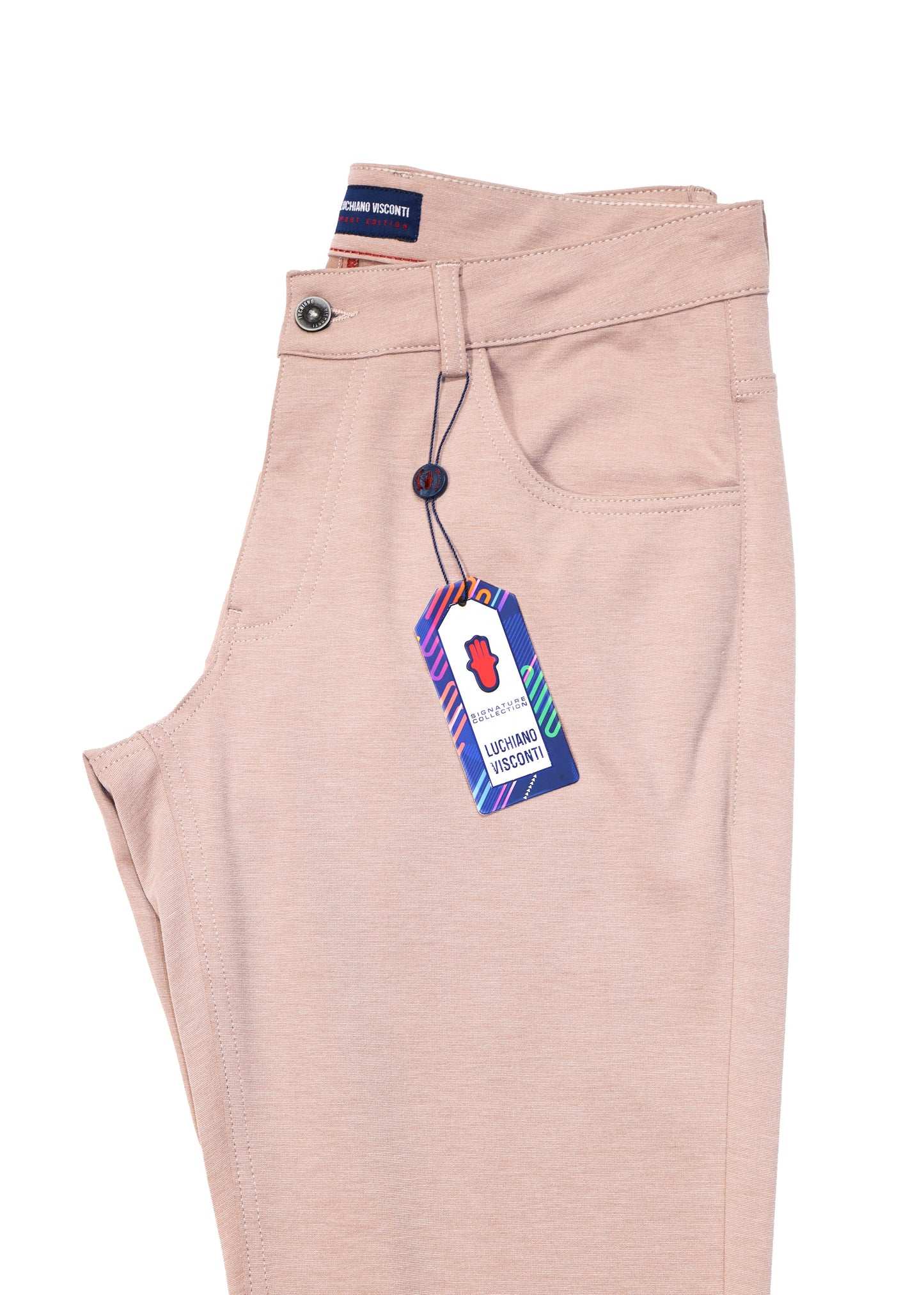 Beige Performance Pants