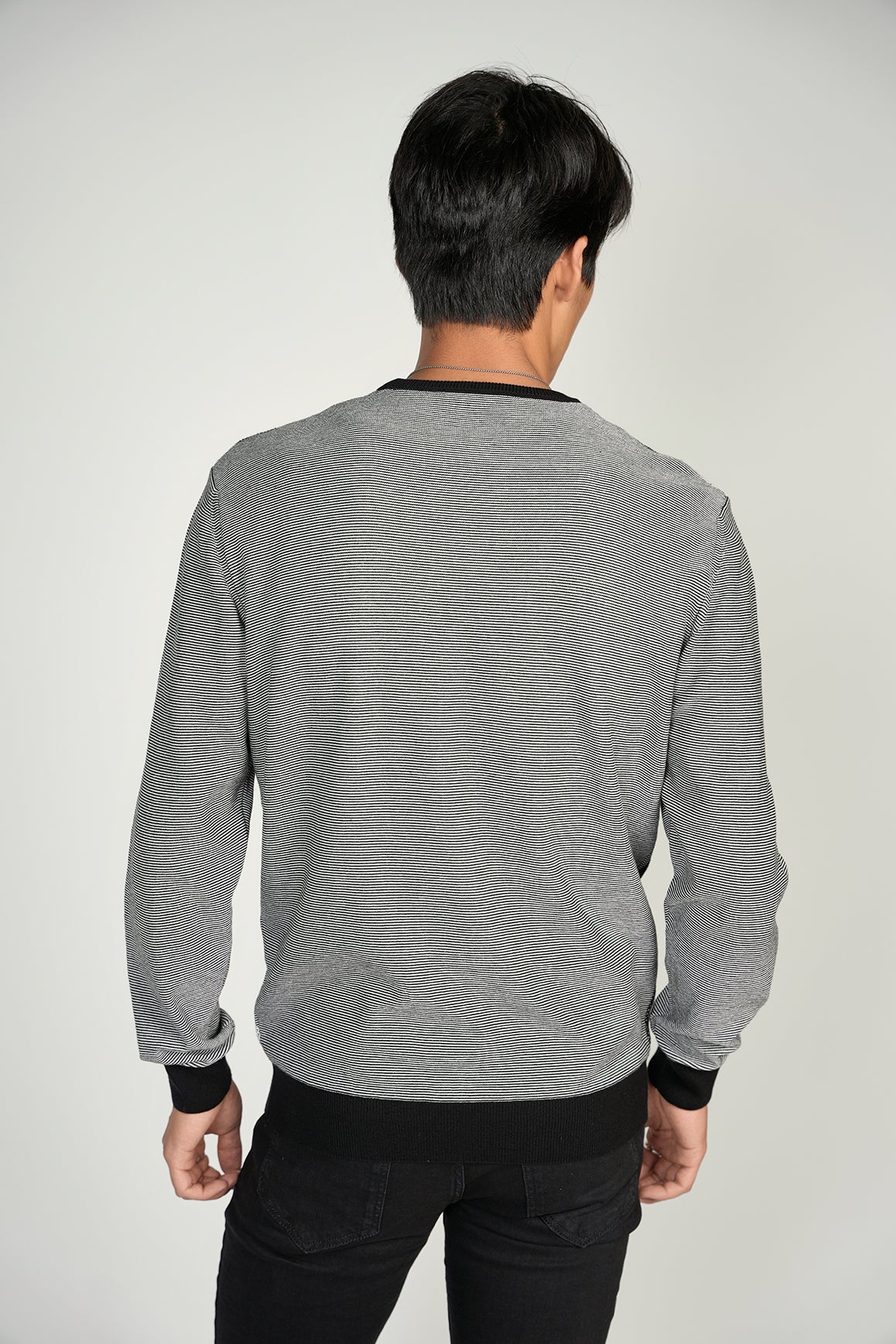 Black and White Crewneck