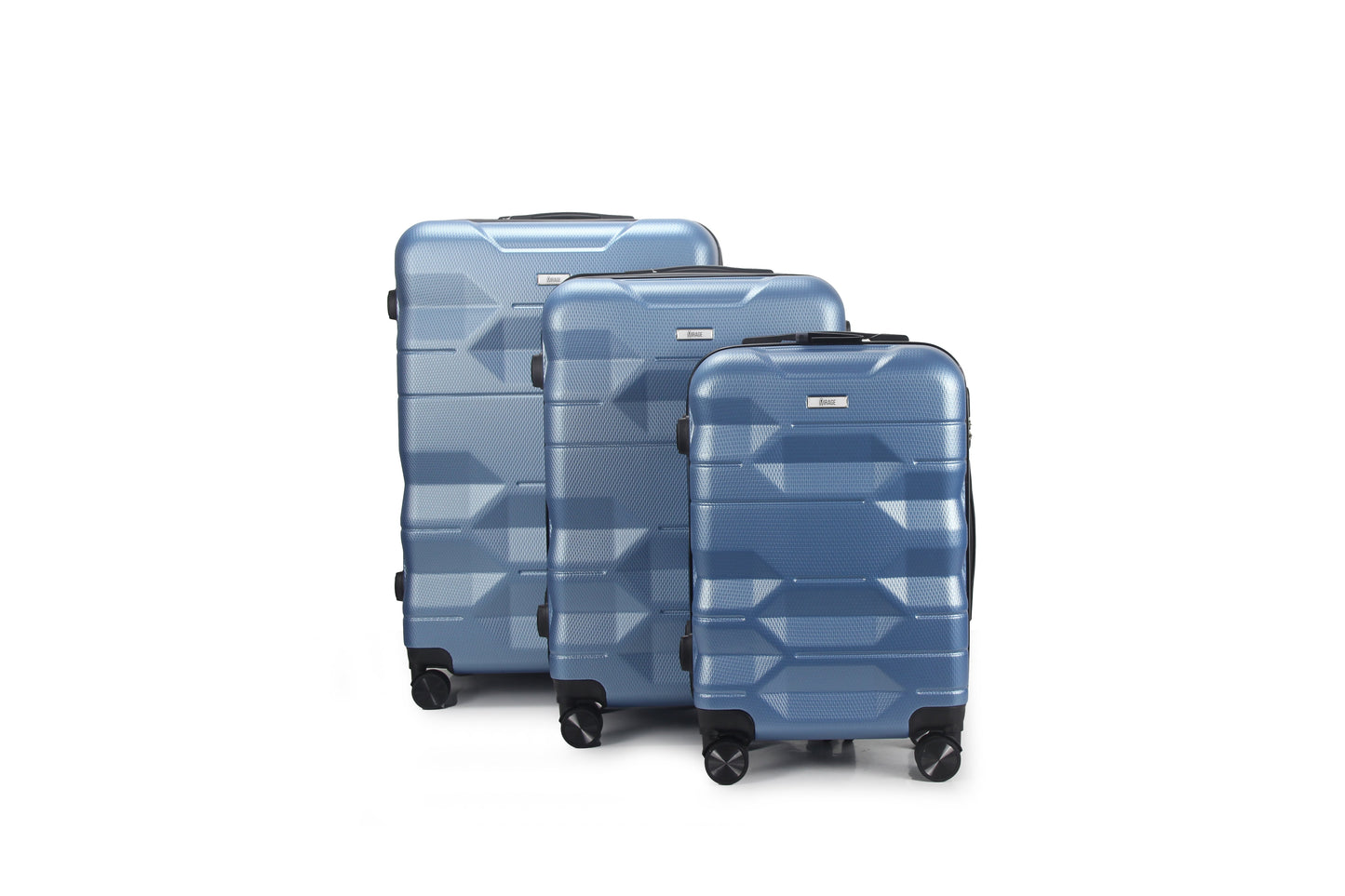 Maggie ABS Hard shell Lightweight 360 Dual Spinning Wheels Combo Lock 28" 24", 20" 3 Piece Luggage Set