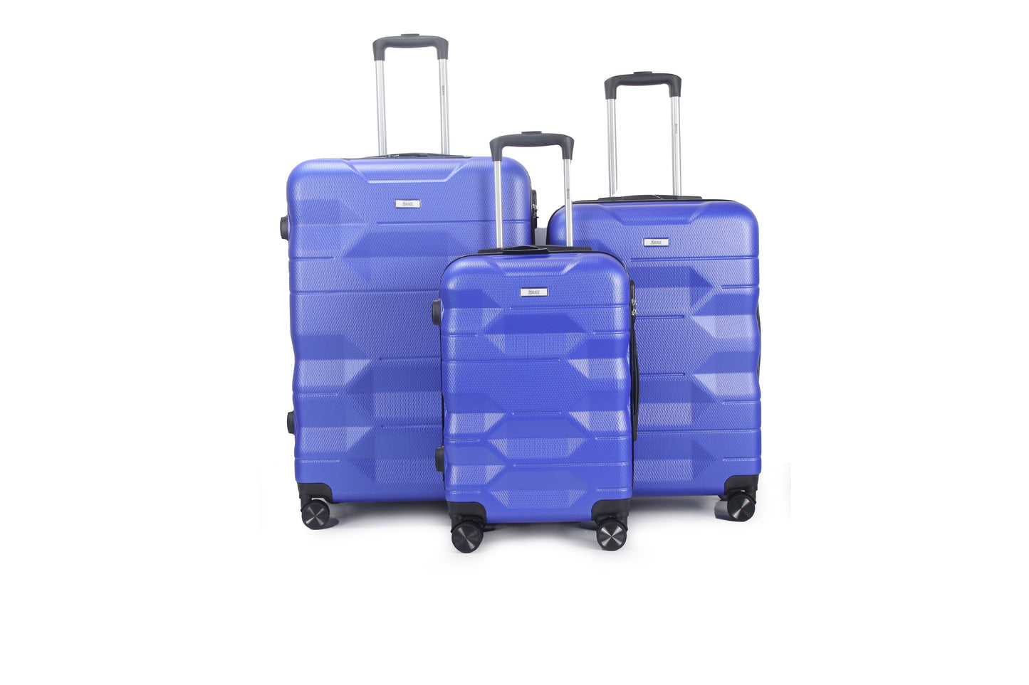 Maggie ABS Hard shell Lightweight 360 Dual Spinning Wheels Combo Lock 28" 24", 20" 3 Piece Luggage Set