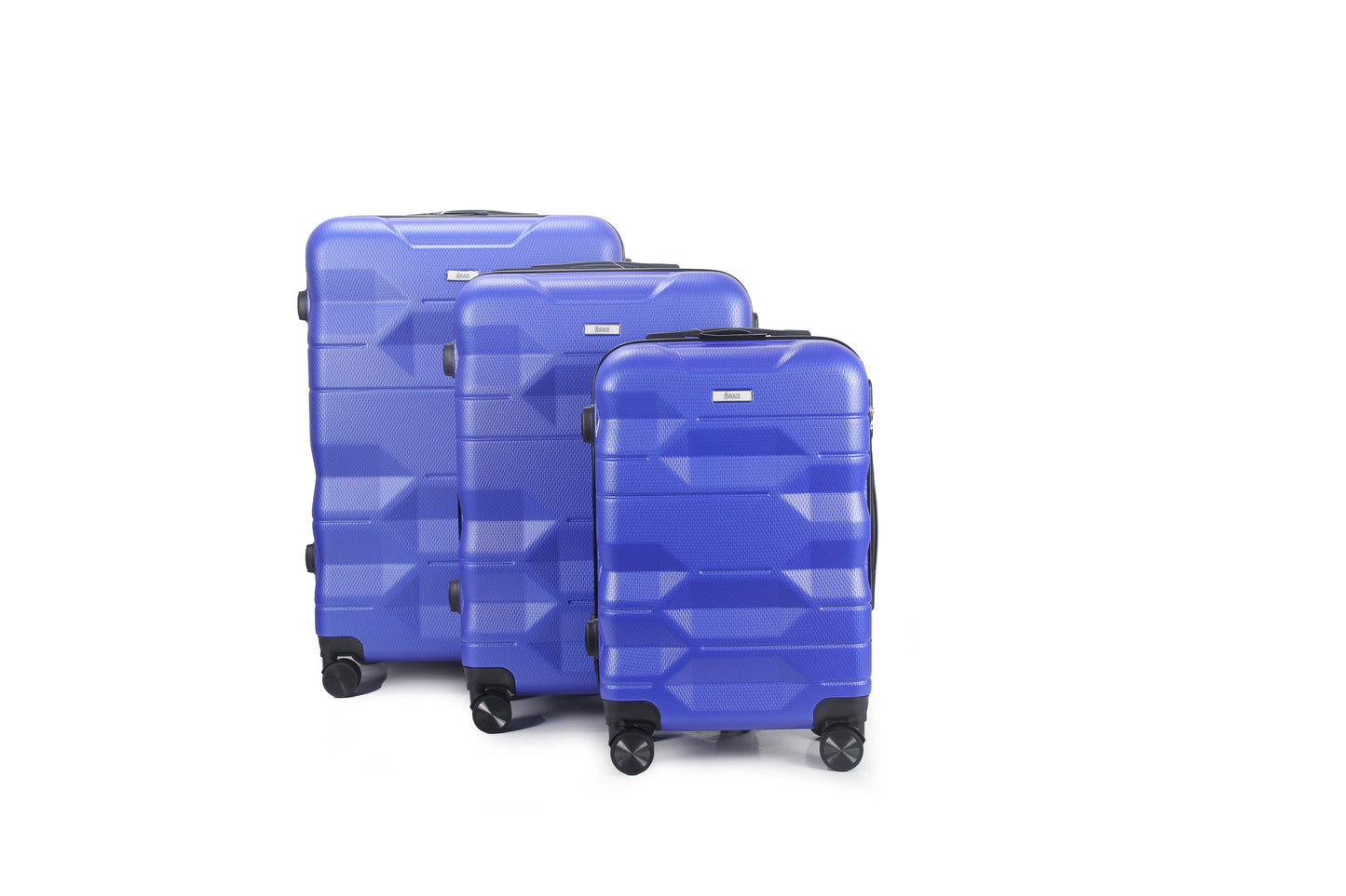 Maggie ABS Hard shell Lightweight 360 Dual Spinning Wheels Combo Lock 28" 24", 20" 3 Piece Luggage Set