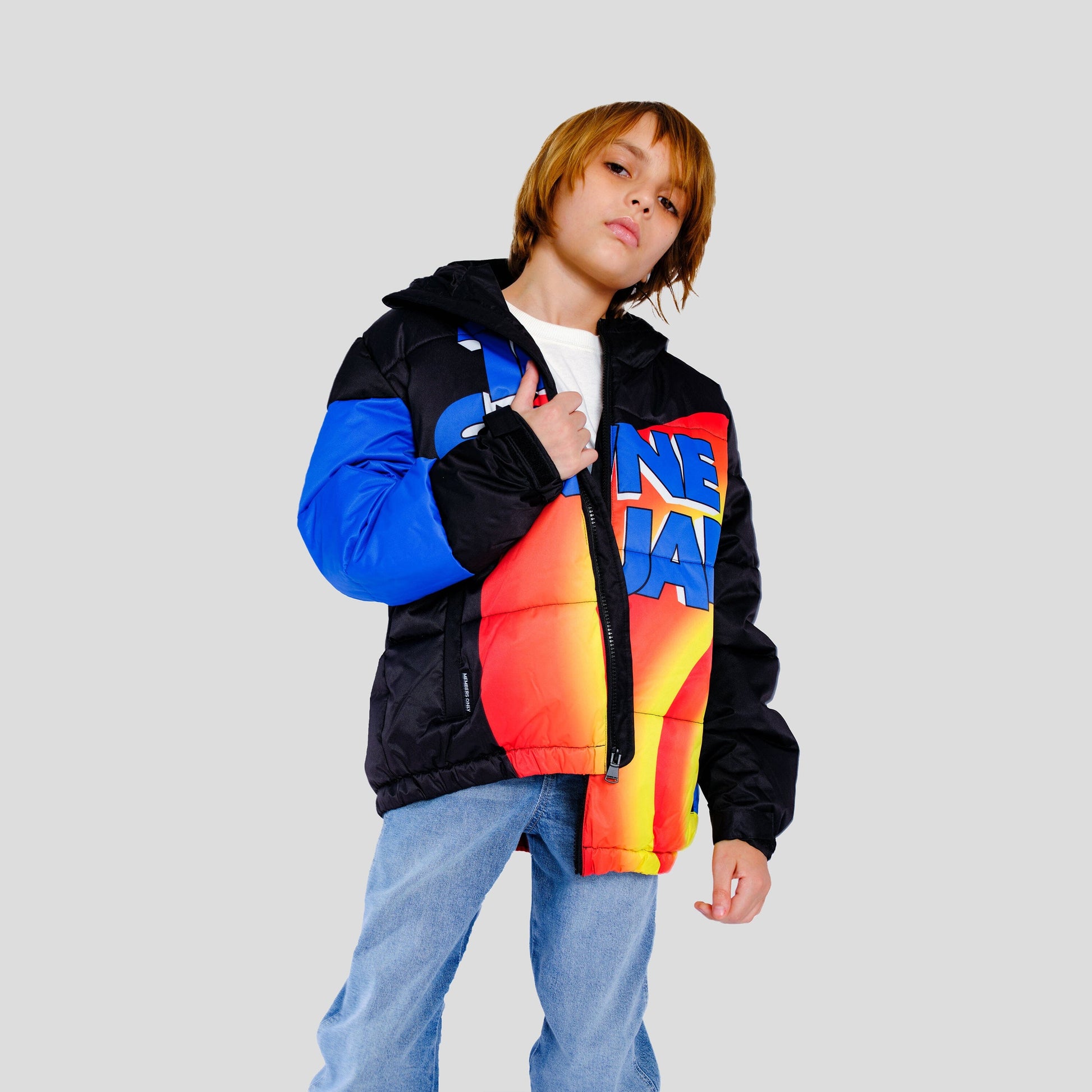 Boy's Tune Squad Puffer Jacket - FINAL SALE Boy's Jacket Members Only 