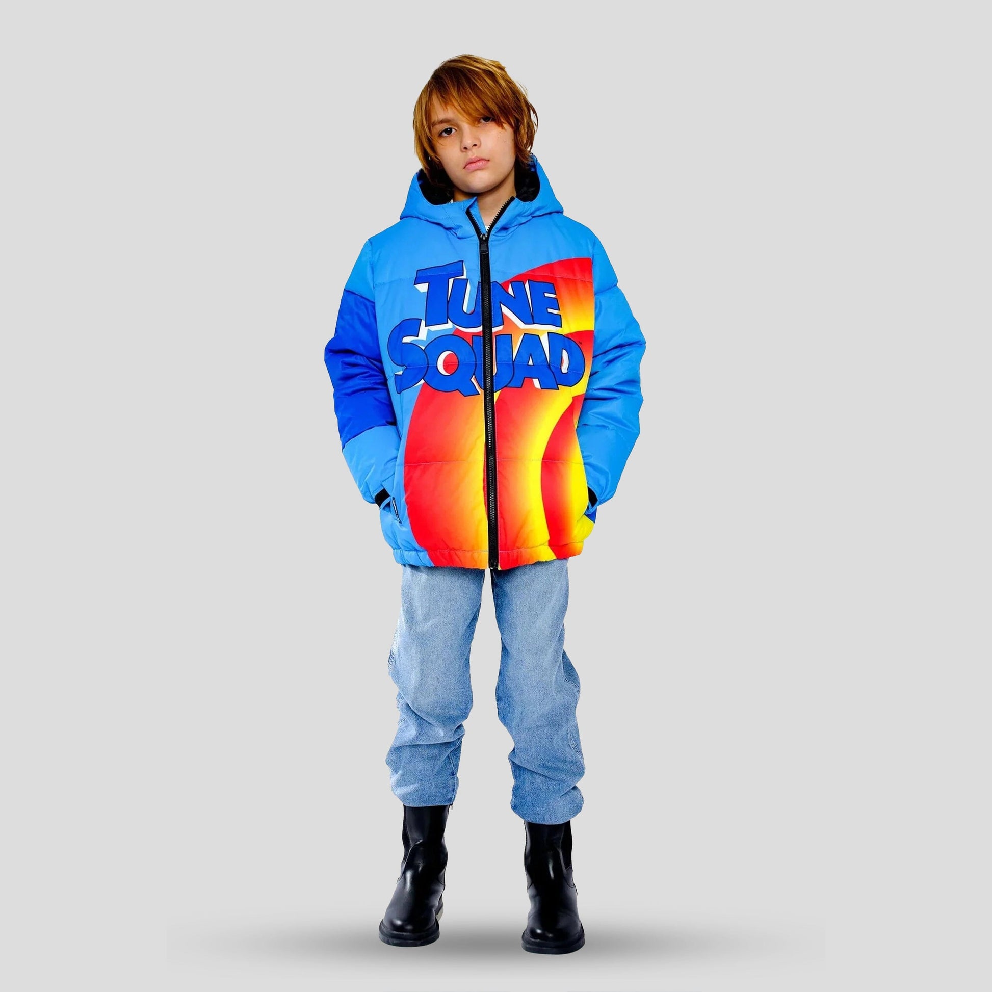 Boy's Tune Squad Puffer Jacket - FINAL SALE Boy's Jacket Members Only 