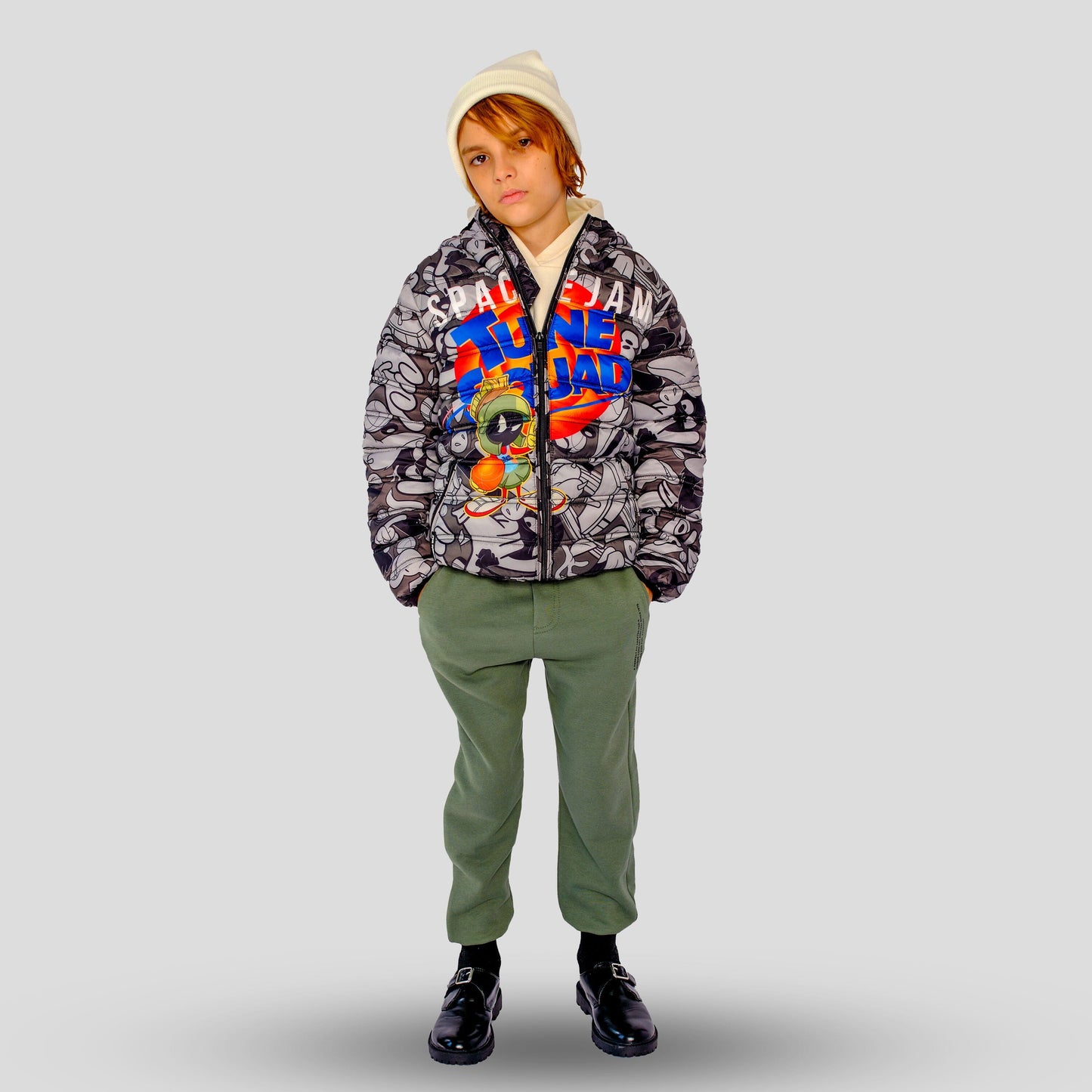 Boy's Packable Tune Squad Midweight Jacket - FINAL SALE Boy's Jacket Members Only 