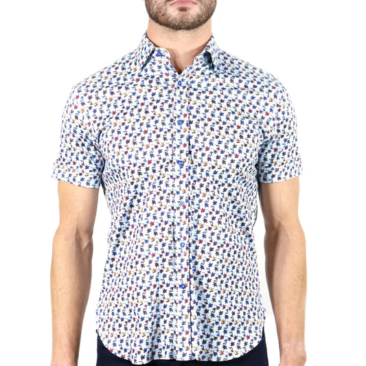 Max Colton Flowers Short Sleeve Shirt