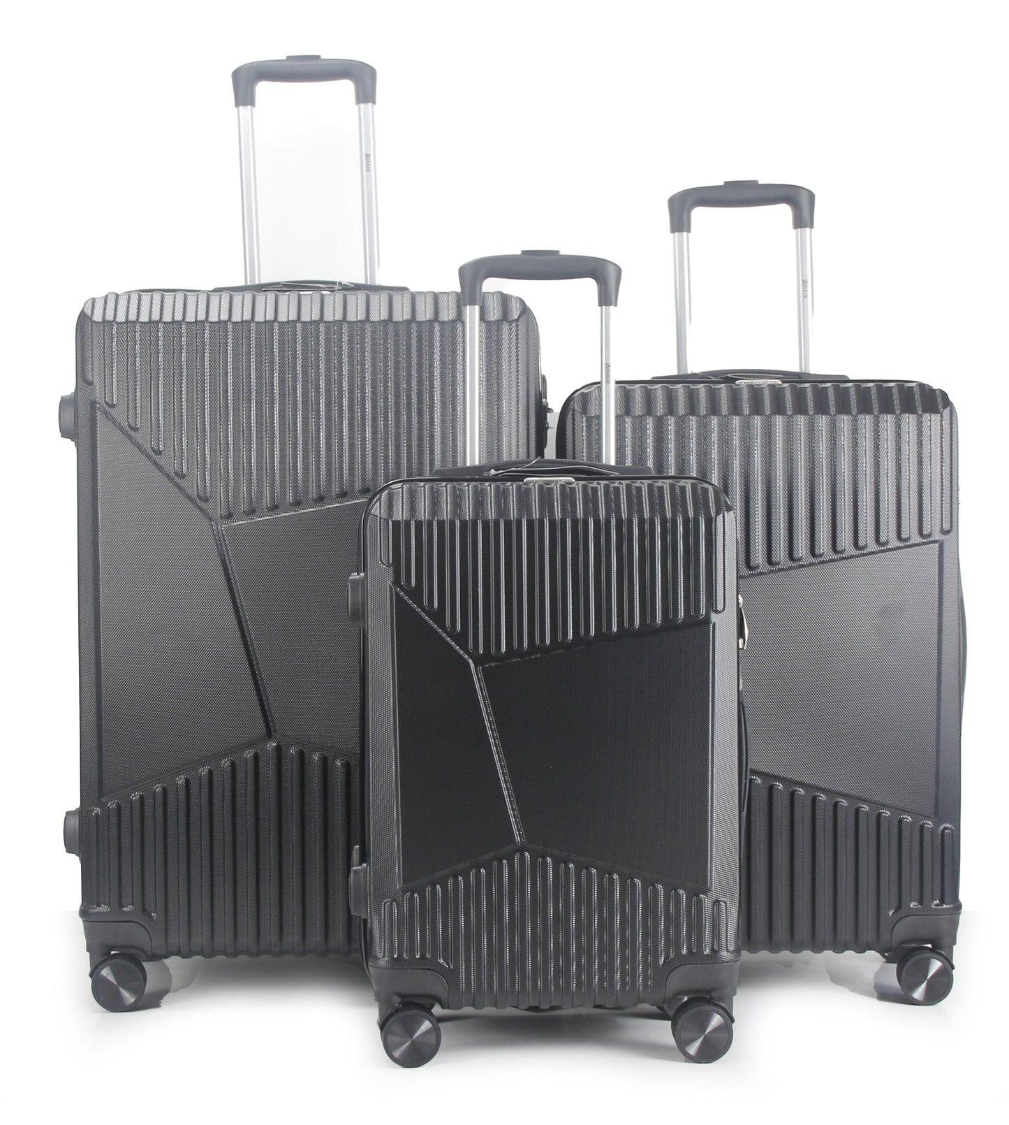 Melinda ABS Hard shell Lightweight 360 Dual Spinning Wheels Combo Lock 28" 24", 20" 3 Piece Luggage Set