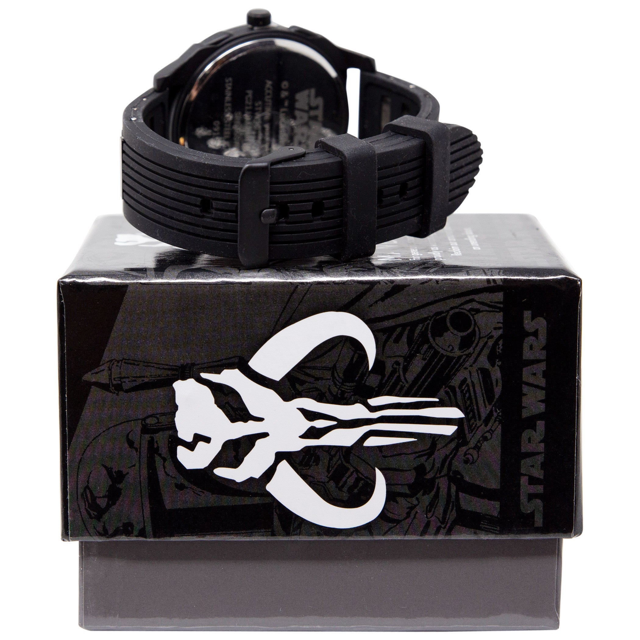 title:The Mandalorian Symbol Watch;color:Black