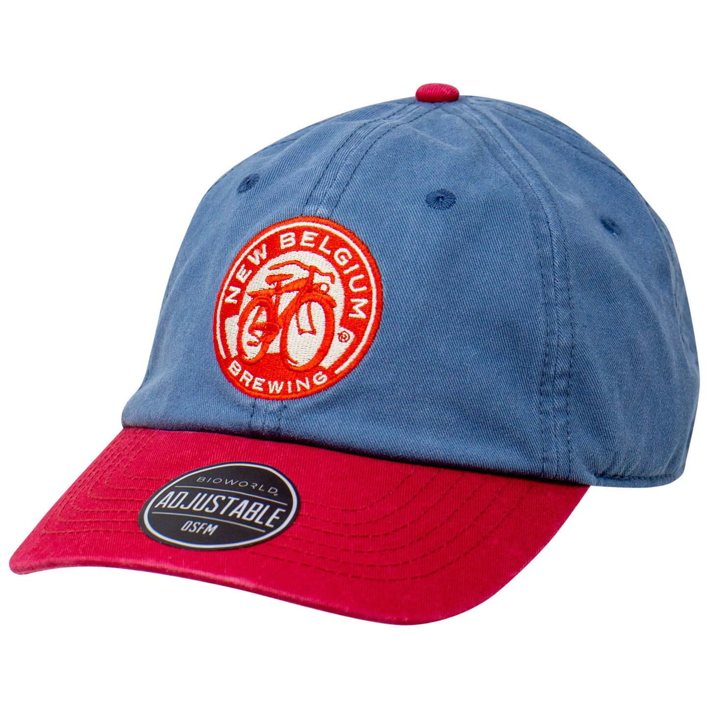 title:New Belgium Brewing Adjustable Dad Hat;color:Blue