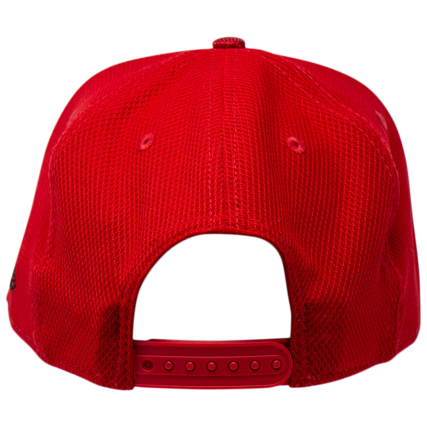 title:Red Lantern Symbol Armor New Era 9Fifty Adjustable Hat;color:Red