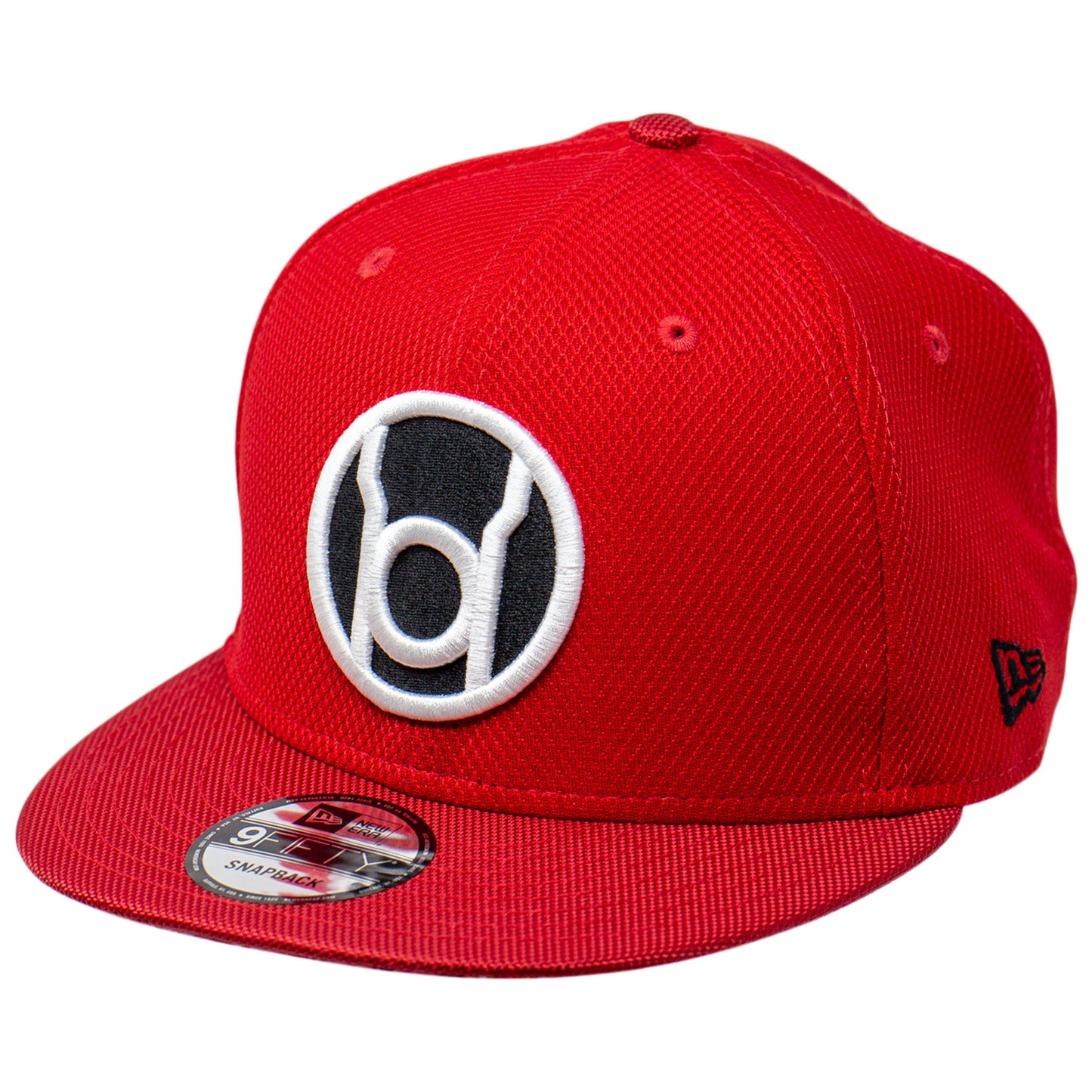 title:Red Lantern Symbol Armor New Era 9Fifty Adjustable Hat;color:Red