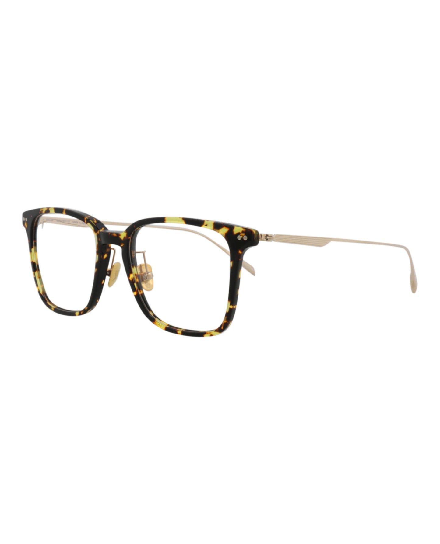 title:Maui Jim Square-Frame Acetate and Titanium Optical Frames;color:Tortoise Gold Transparent