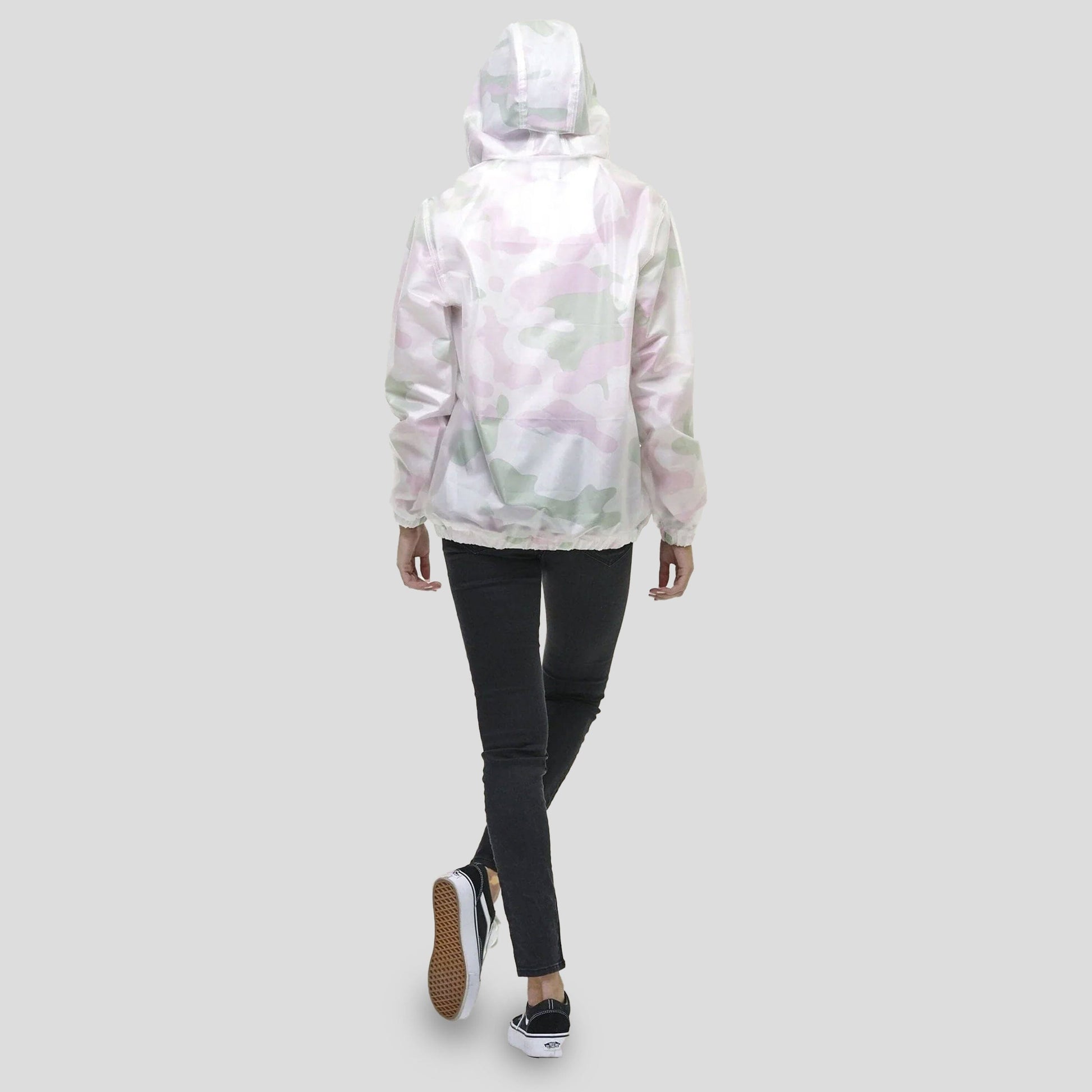 Women's Translucent Pullover Jacket with hood - FINAL SALE Womens Jacket Members Only 