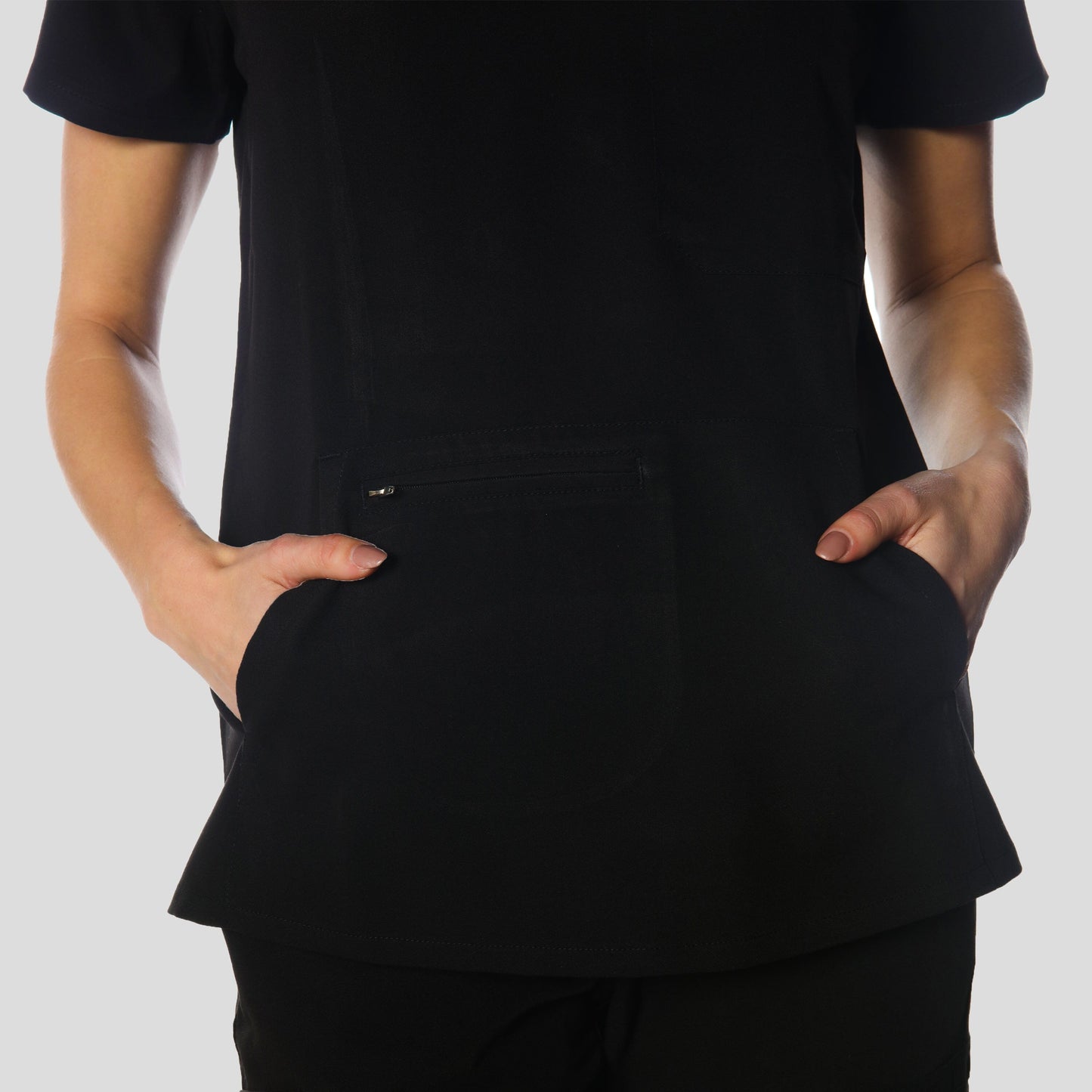 Cordoba 5-Pocket Scrub Top Womens Scrub Top Members Only 