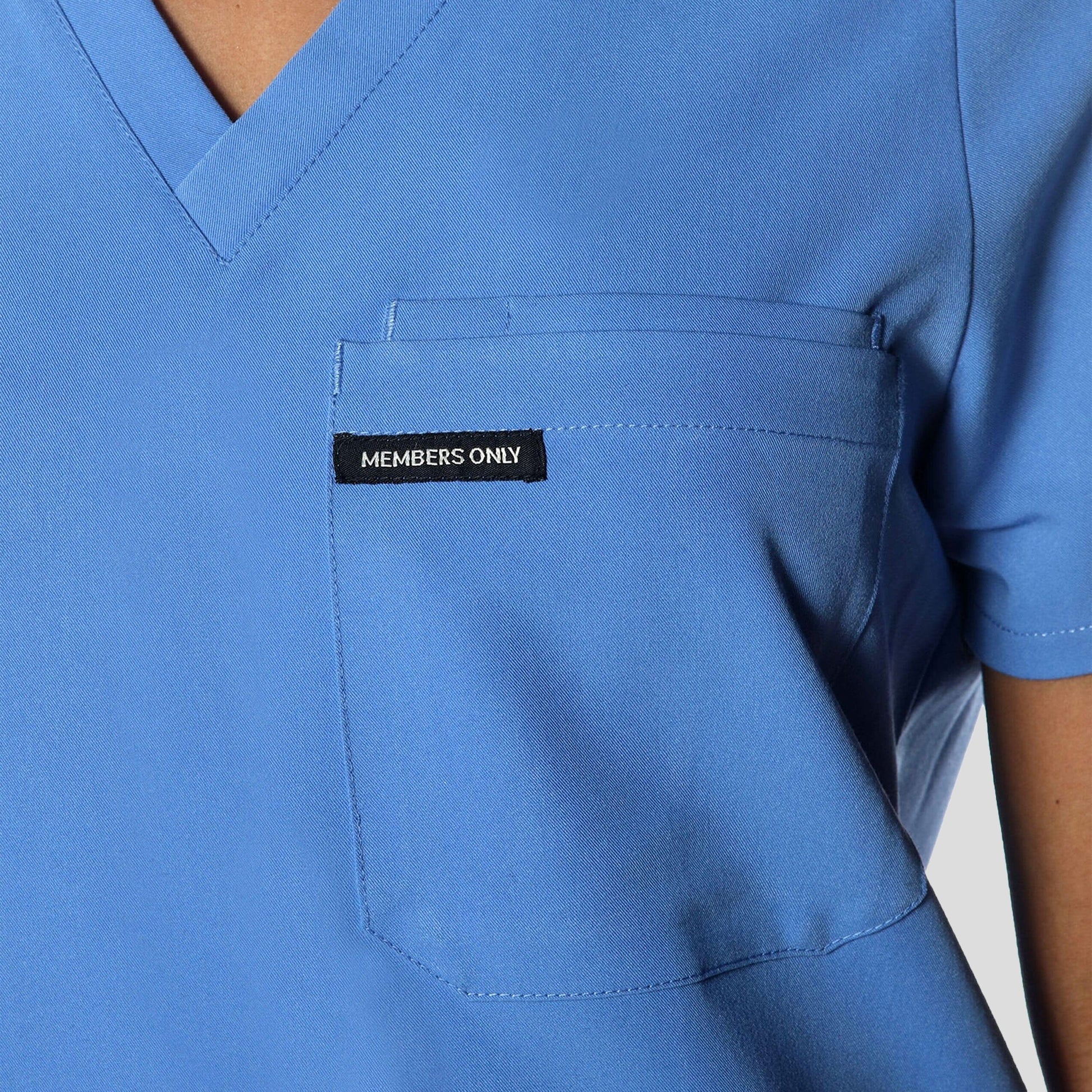 Cordoba 5-Pocket Scrub Top Womens Scrub Top Members Only 