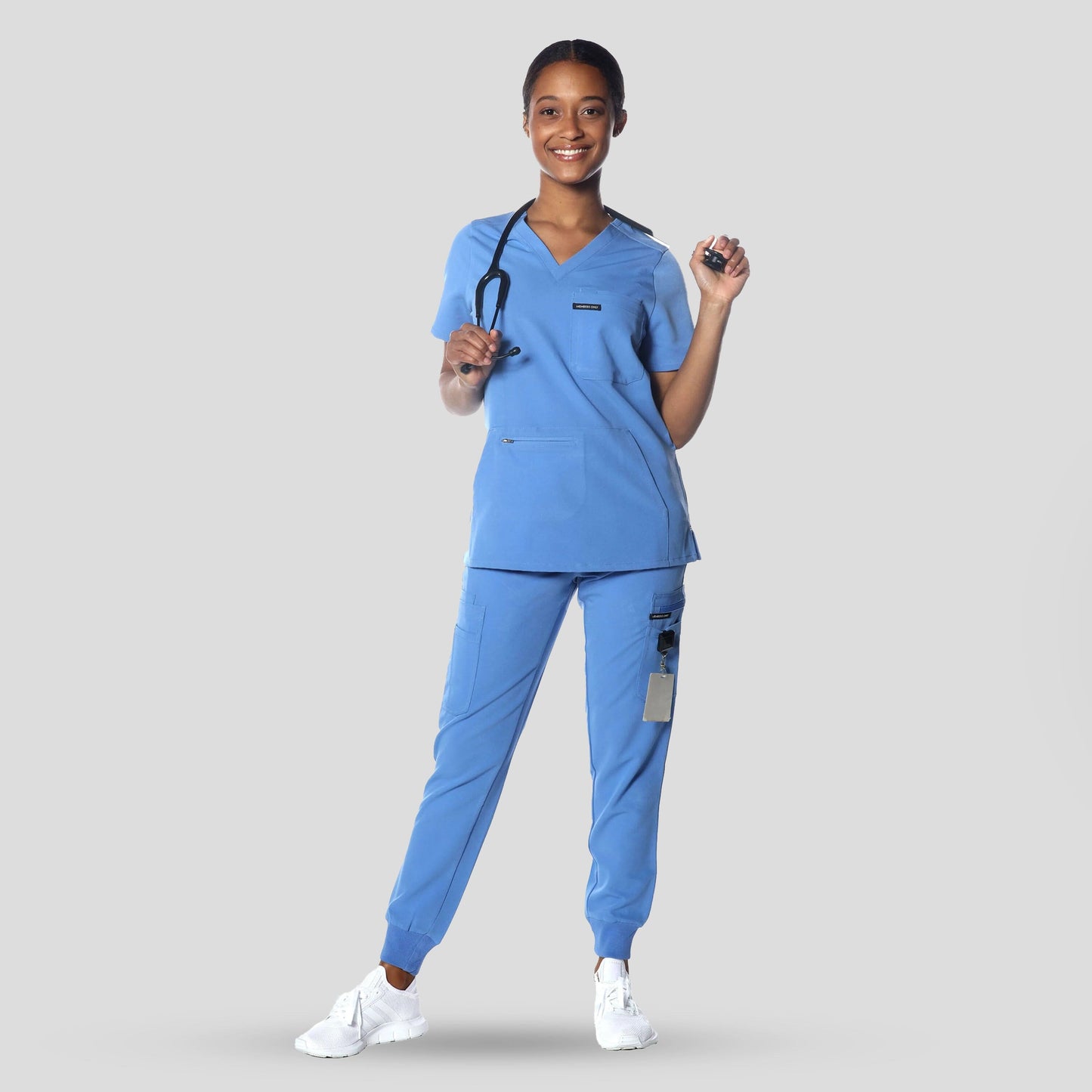 Cordoba 5-Pocket Scrub Top Womens Scrub Top Members Only 