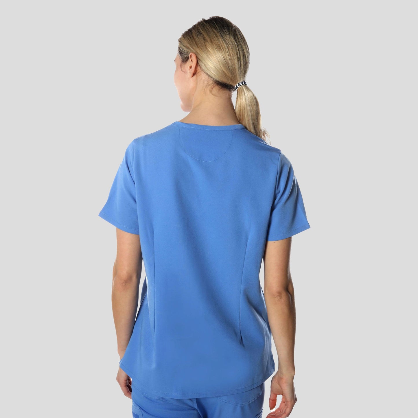 Siena 5-Pocket Scrub Top Womens Scrub Top Members Only Official 