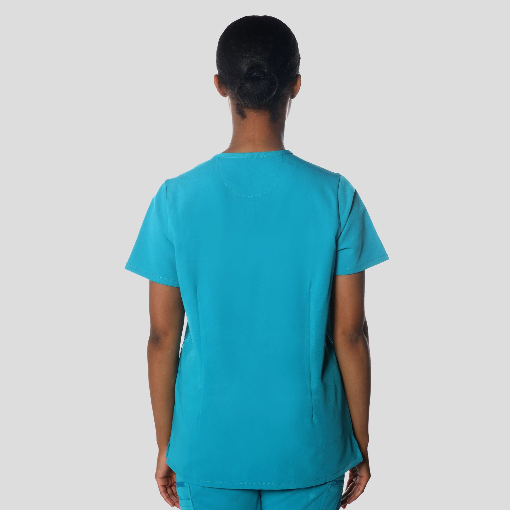 Siena 5-Pocket Scrub Top Womens Scrub Top Members Only Official 