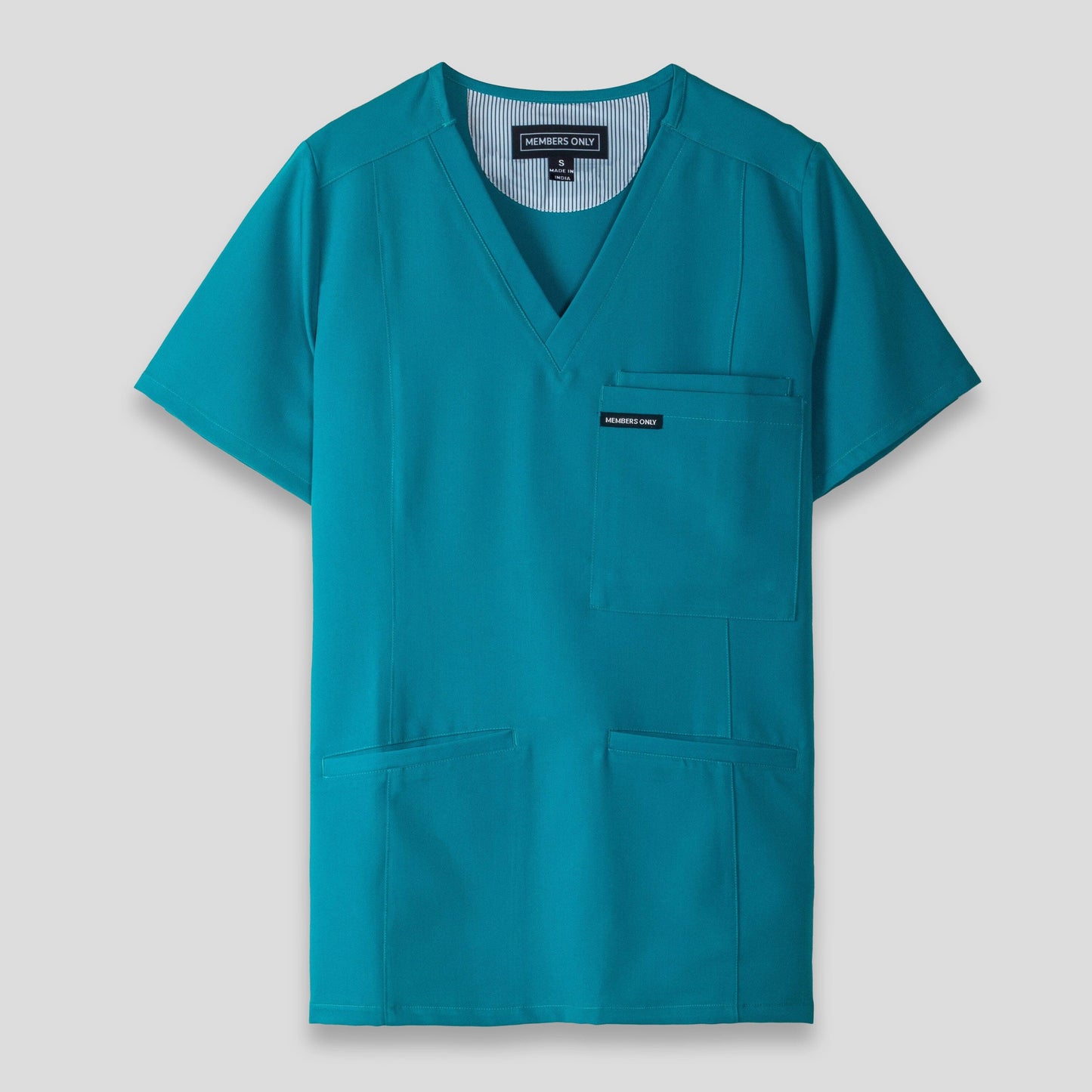 Siena 5-Pocket Scrub Top Womens Scrub Top Members Only Official 