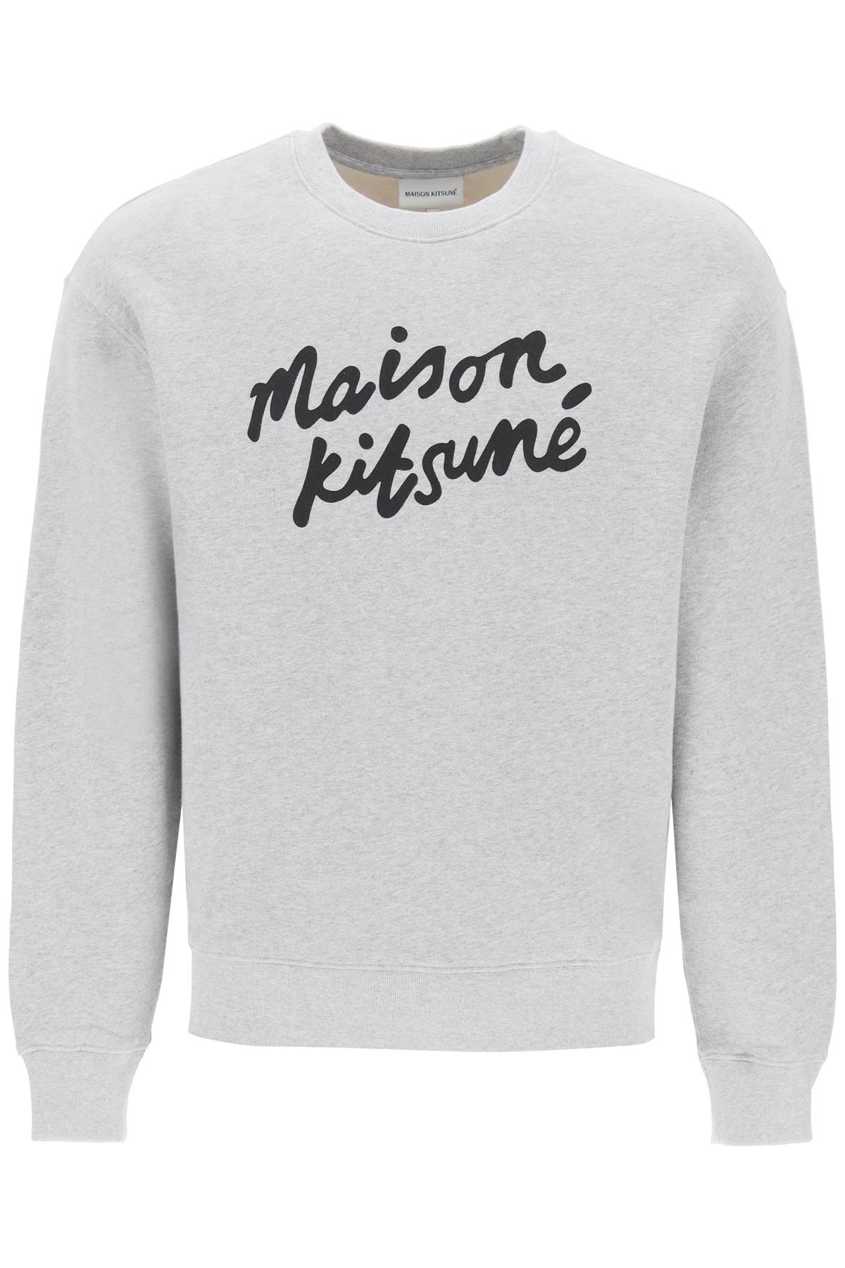 Maison Kitsune Crewneck Sweatshirt With Logo