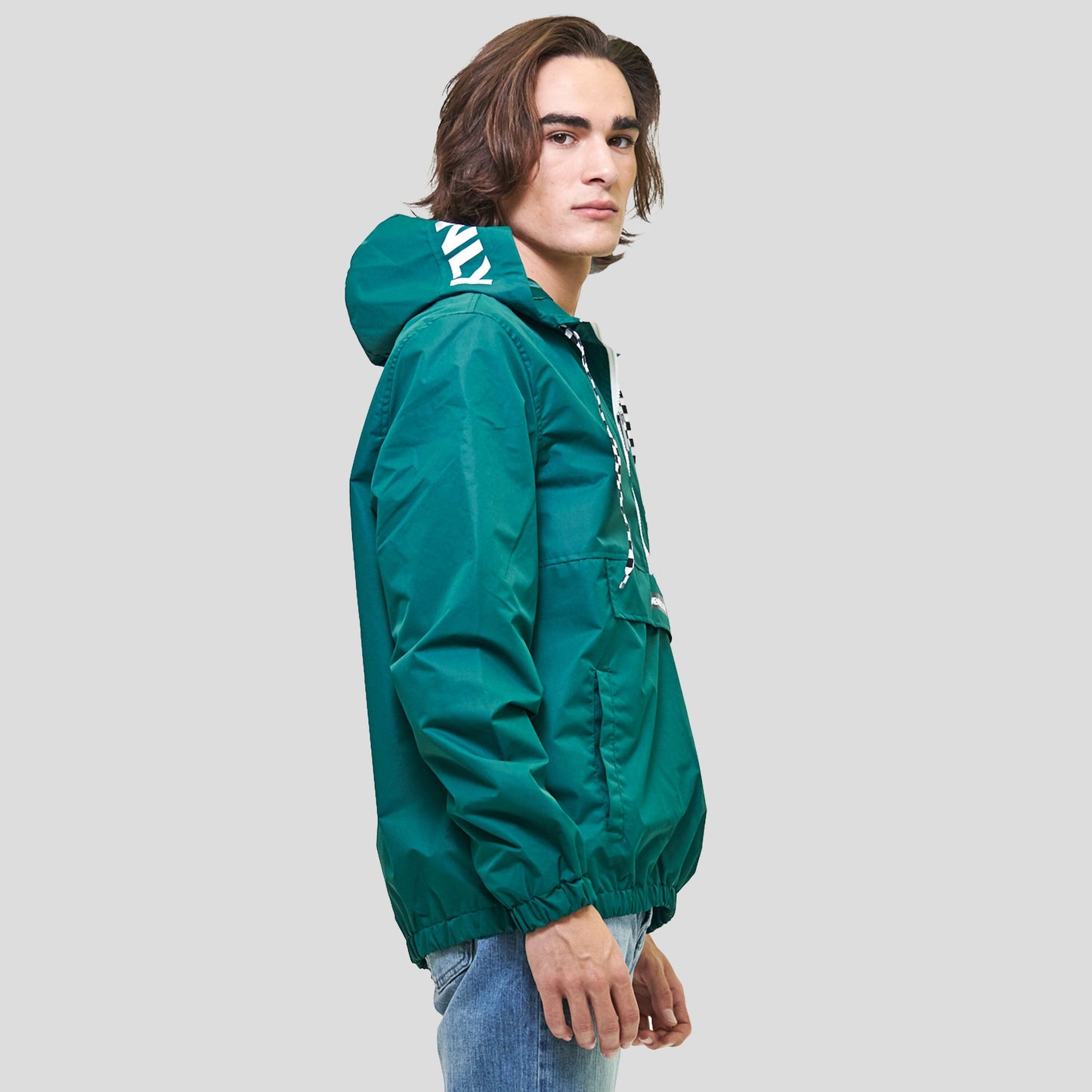 Men's Solid Pullover Jacket - FINAL SALE Men's Jackets Members Only 