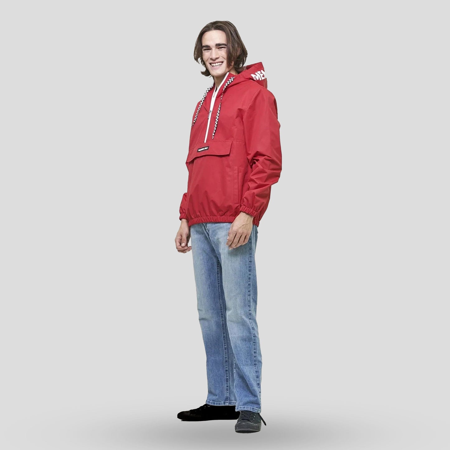 Men's Solid Pullover Jacket - FINAL SALE Men's Jackets Members Only 