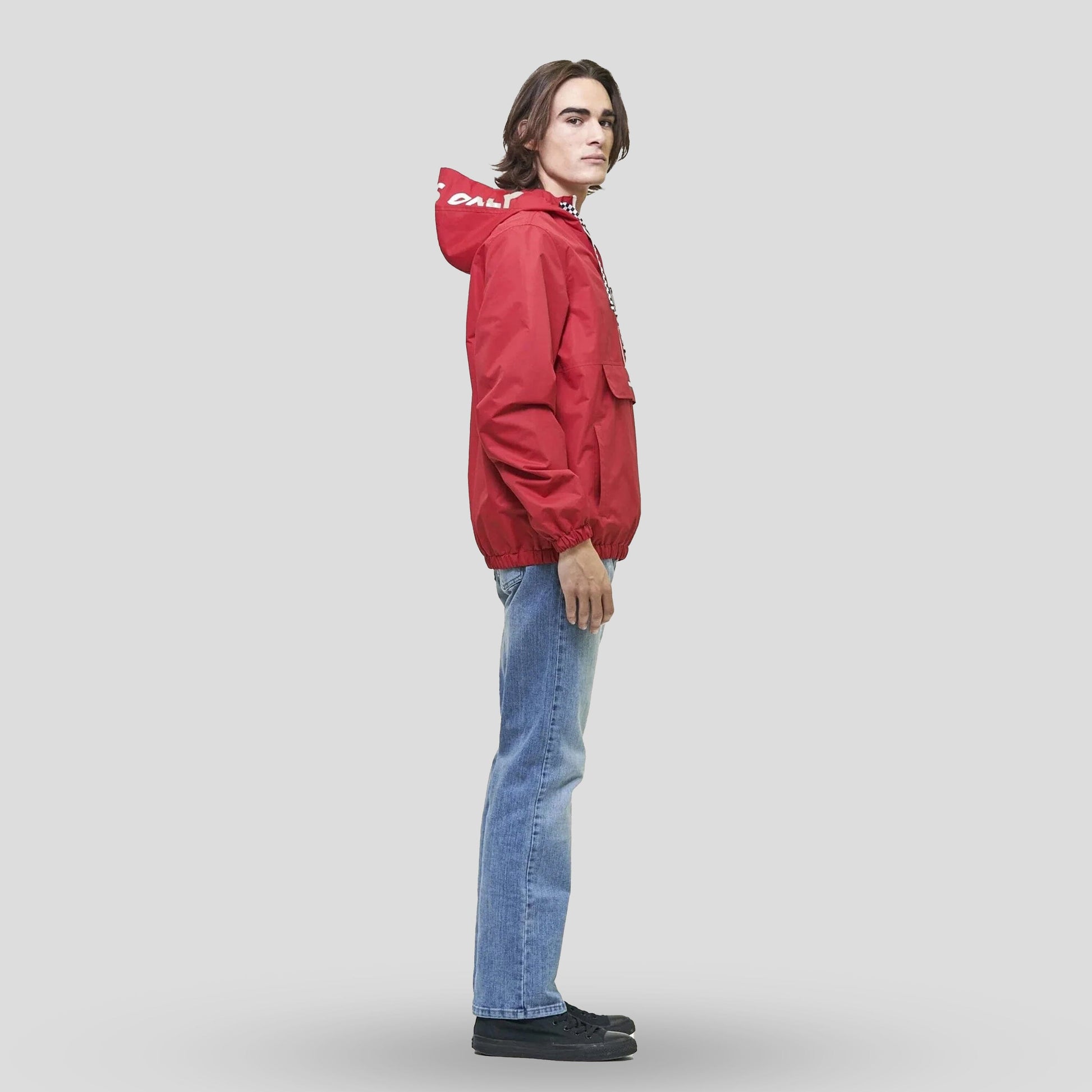 Men's Solid Pullover Jacket - FINAL SALE Men's Jackets Members Only 