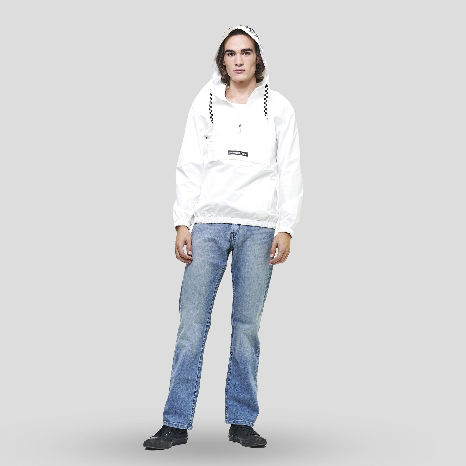 Men's Solid Pullover Jacket - FINAL SALE Men's Jackets Members Only 