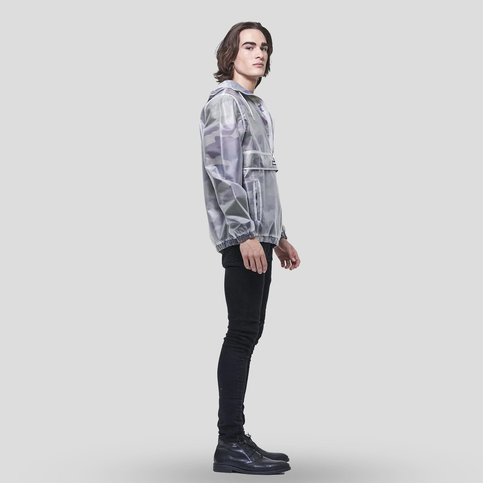 Men's Printed Camo + Translucent Layering Jacket - FINAL SALE Men's Jackets Members Only 