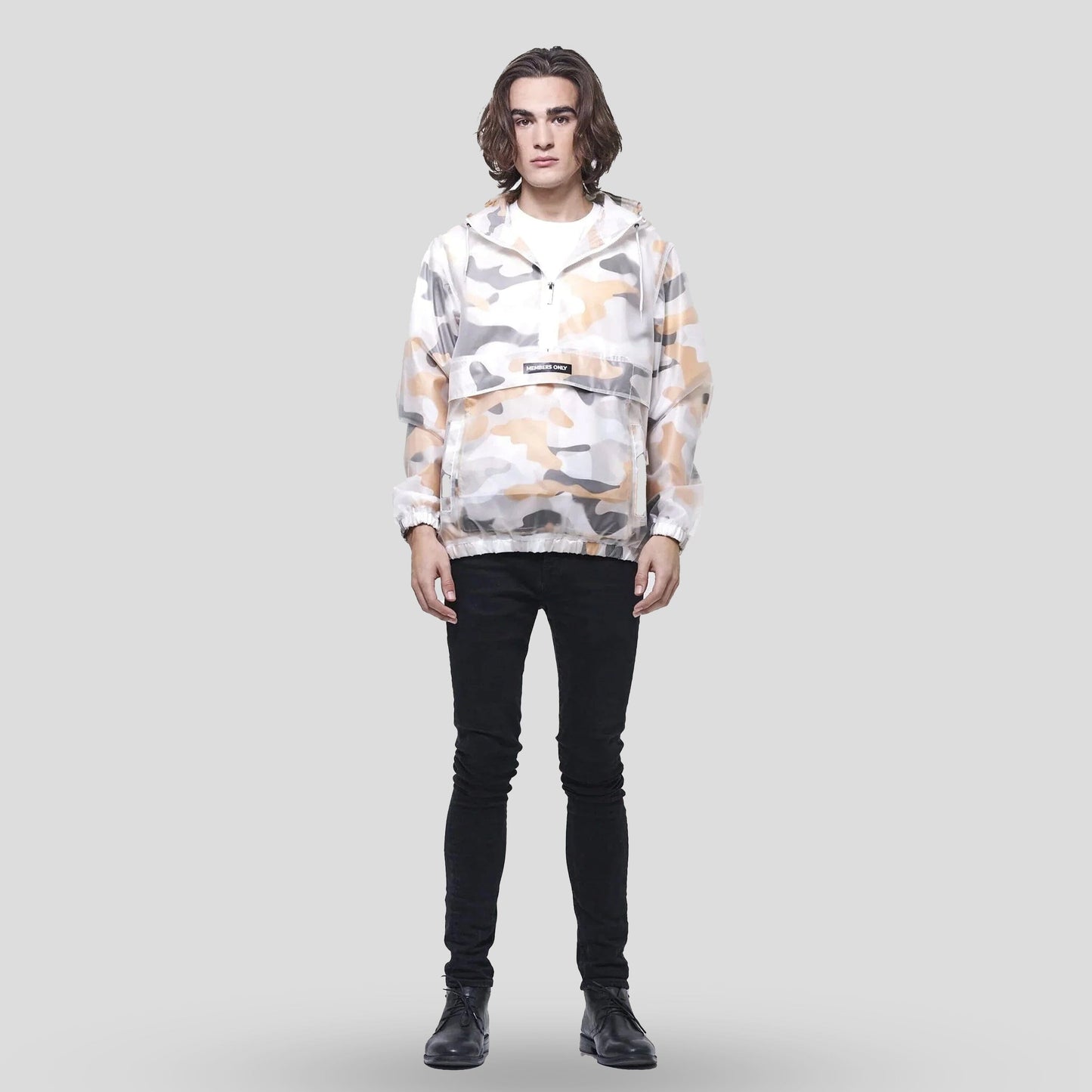 Men's Printed Camo + Translucent Layering Jacket - FINAL SALE Men's Jackets Members Only 