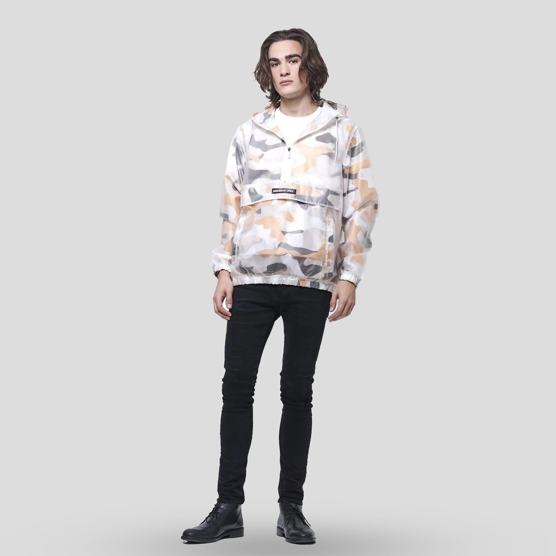 Men's Printed Camo + Translucent Layering Jacket - FINAL SALE Men's Jackets Members Only 