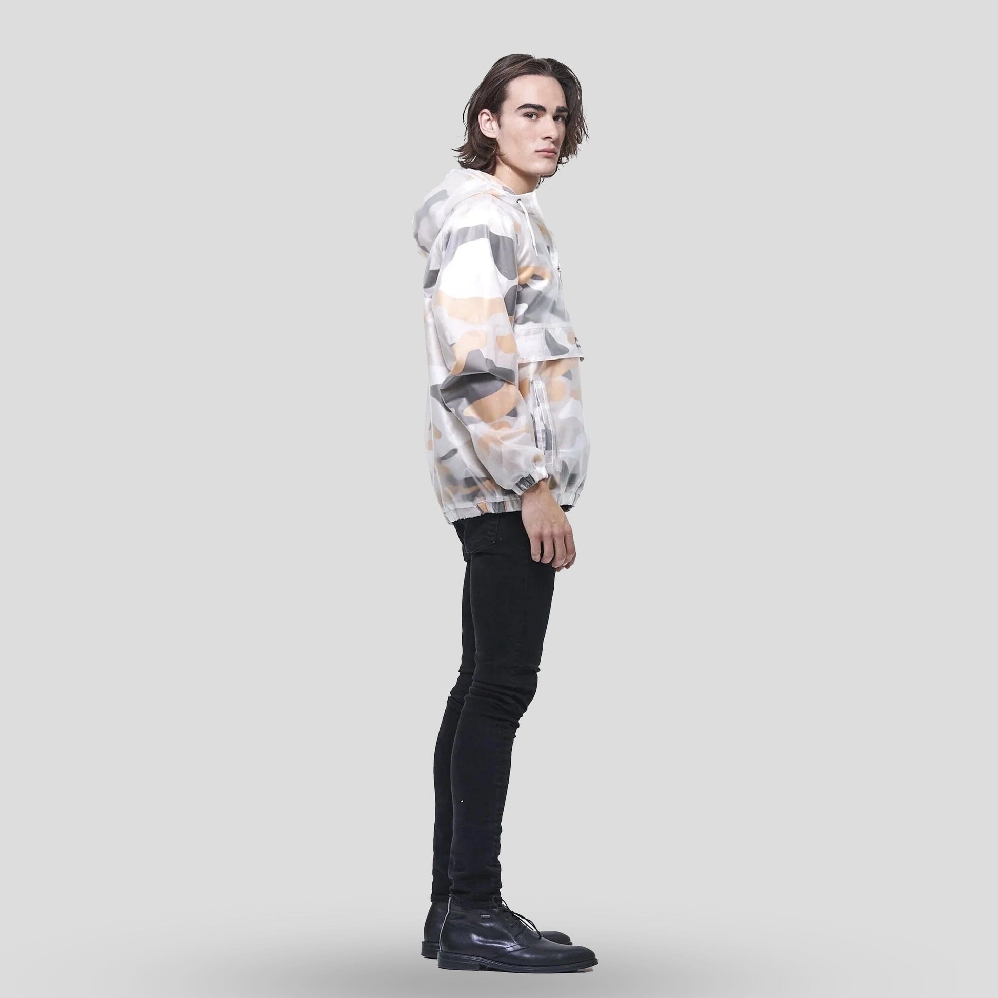 Men's Printed Camo + Translucent Layering Jacket - FINAL SALE Men's Jackets Members Only 