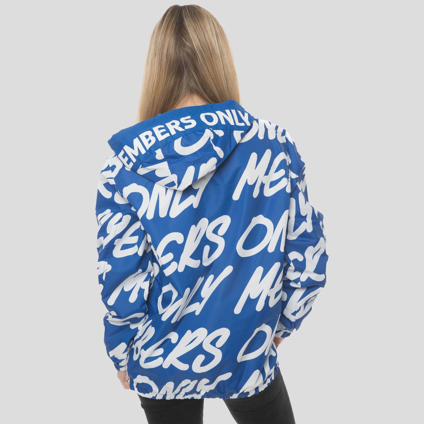 Women's Print Popover Oversized Jacket - FINAL SALE jacket Members Only 