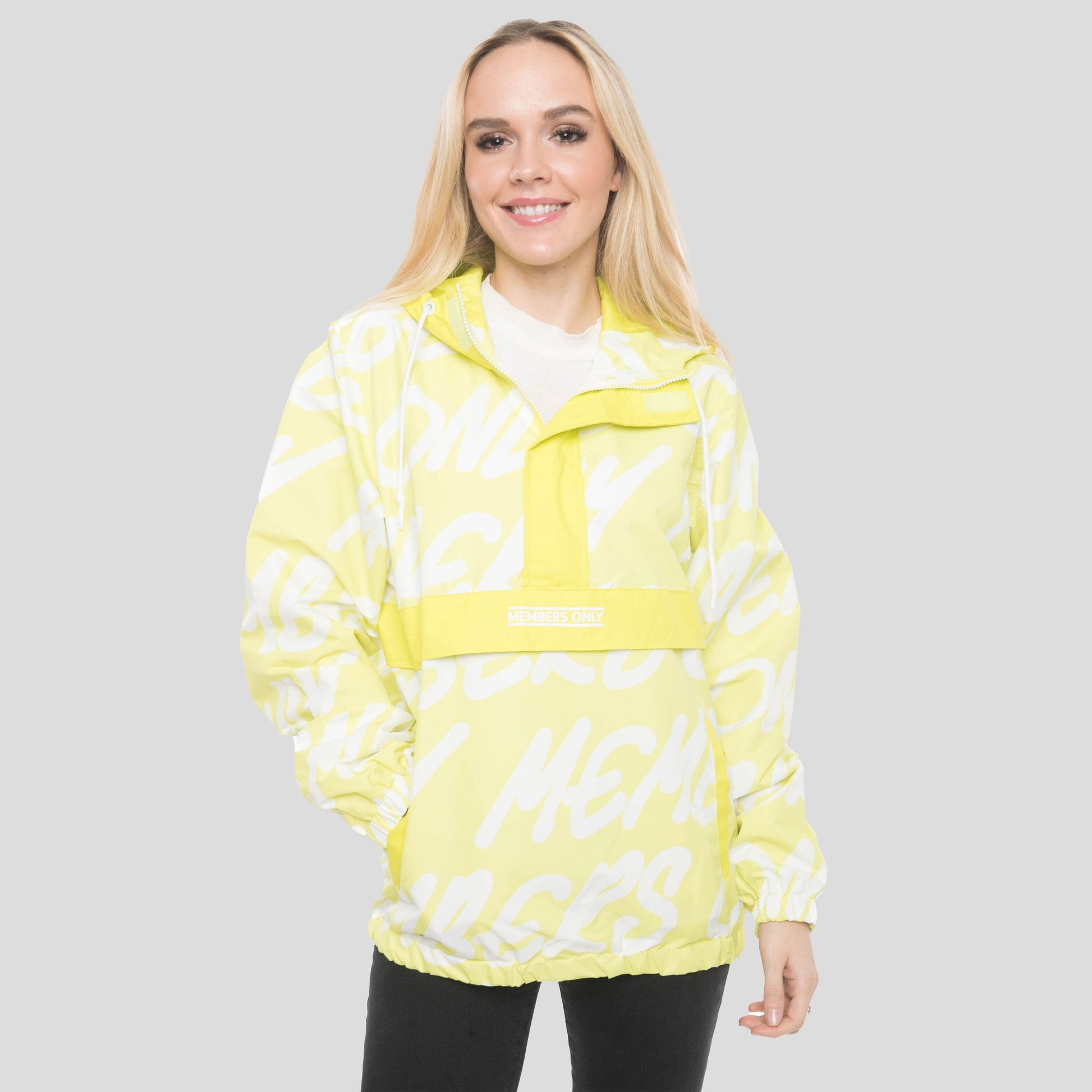 Women's Print Popover Oversized Jacket - FINAL SALE jacket Members Only 