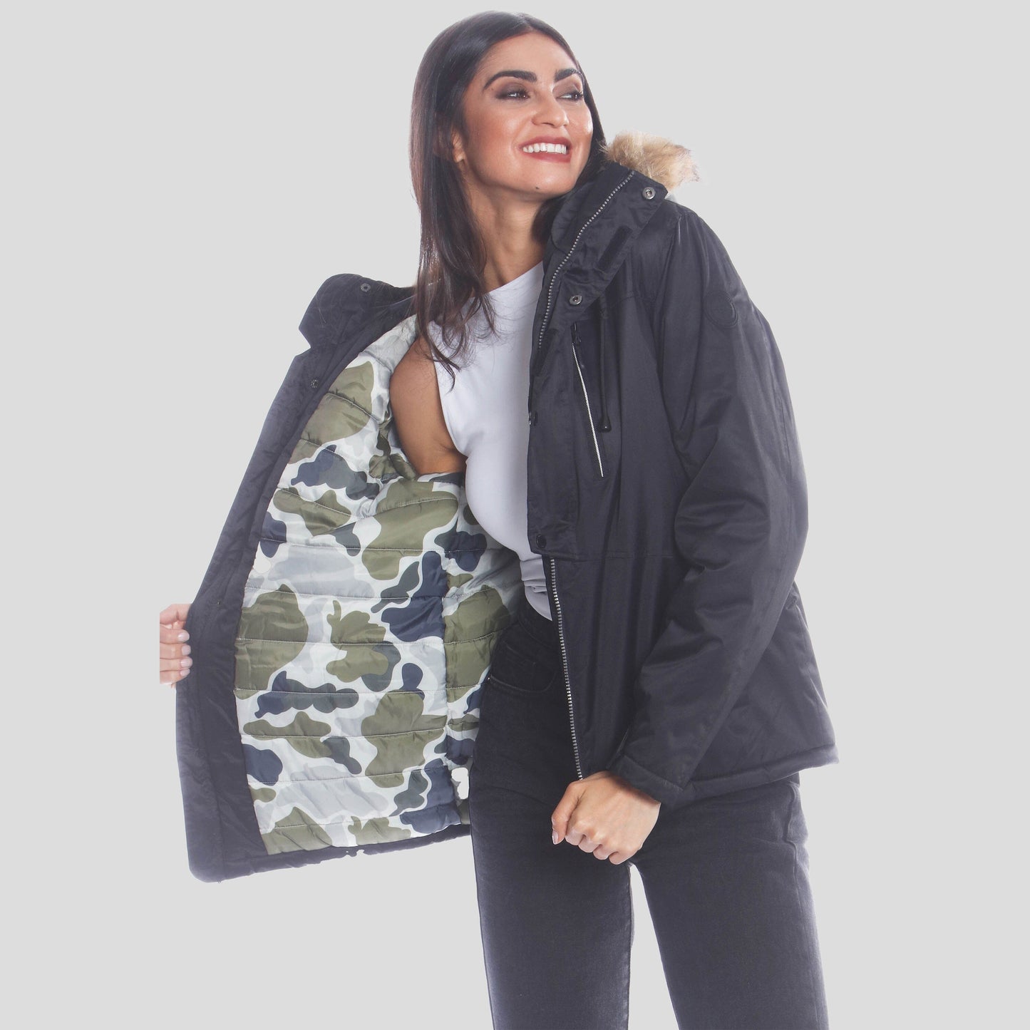 Women's Snorkel Oversized Jacket - FINAL SALE Womens Jacket Members Only 