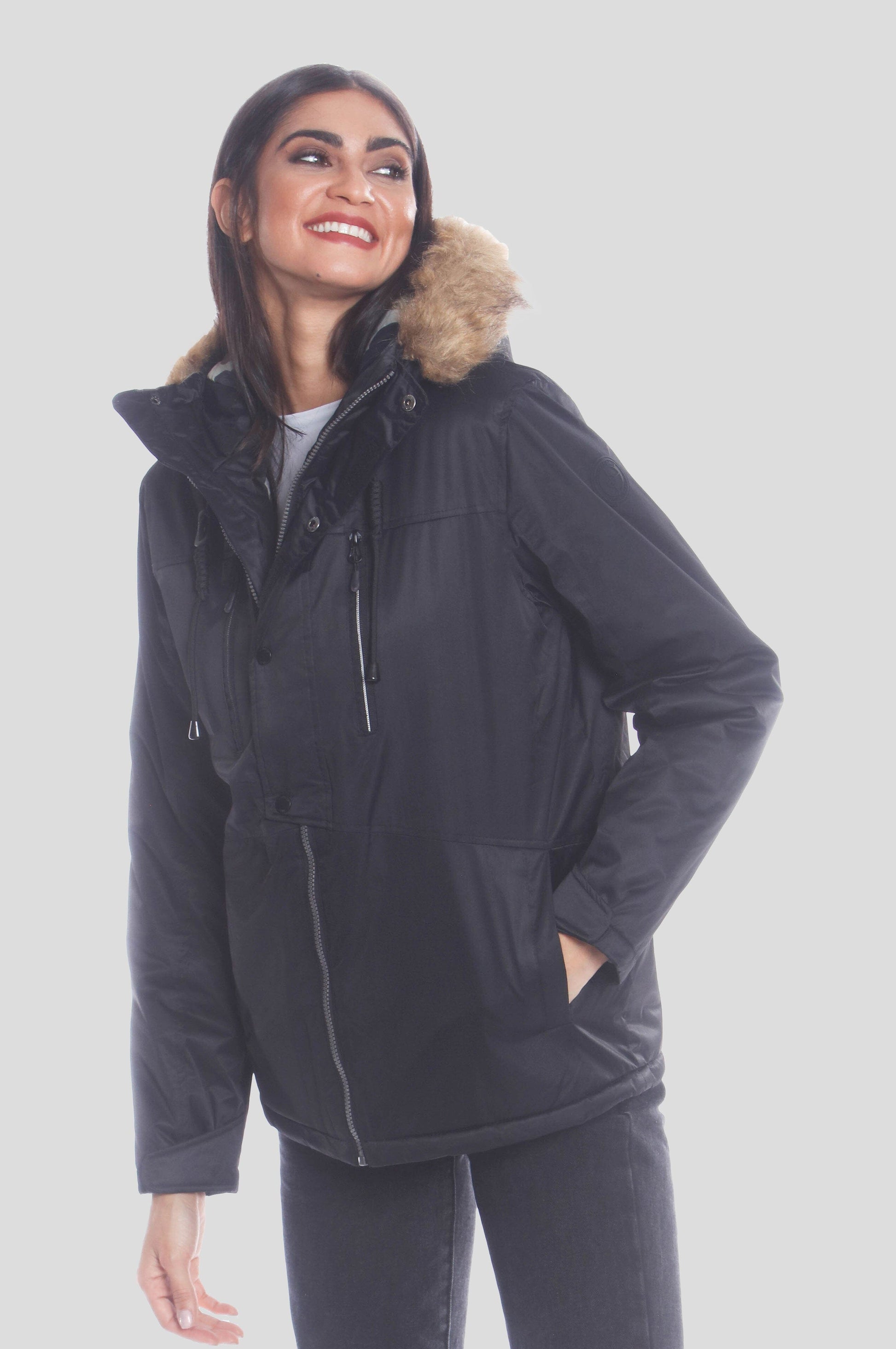 Women's Snorkel Oversized Jacket - FINAL SALE Womens Jacket Members Only 