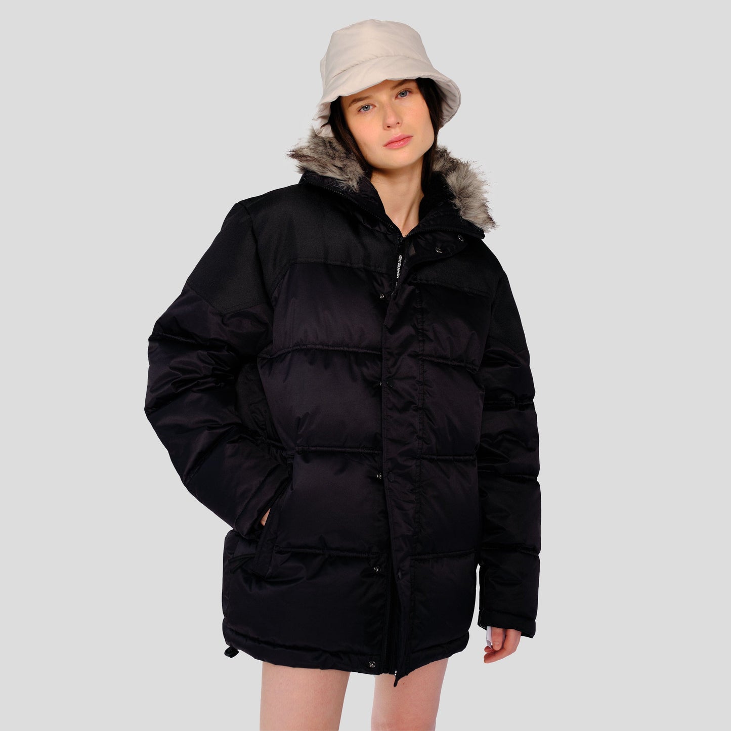 Women's Heavy Snorkel Oversized Jacket Womens Jacket Members Only 