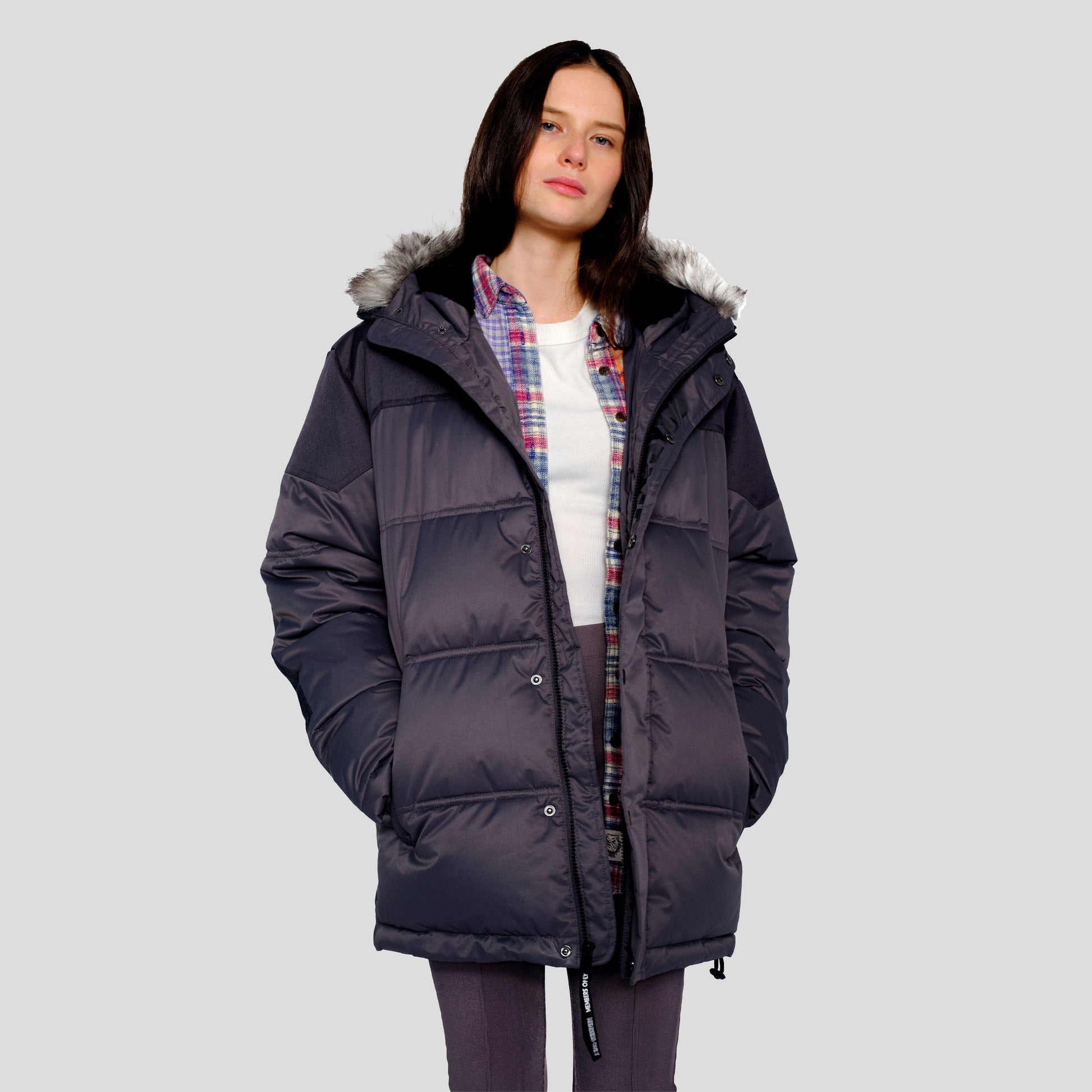 Women's Heavy Snorkel Oversized Jacket Womens Jacket Members Only 