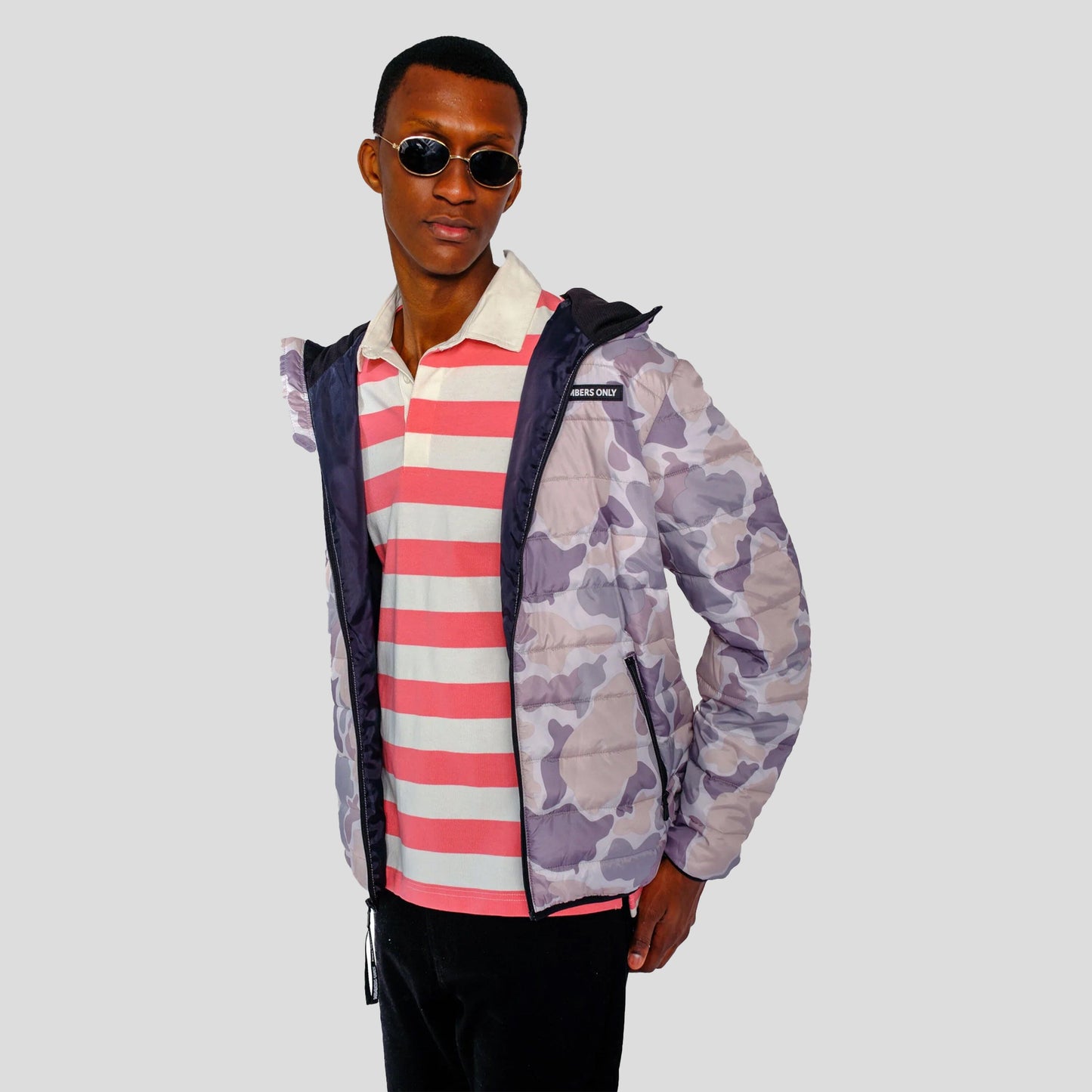 Men's Solid Packable Jacket - FINAL SALE Men's Jackets Members Only 